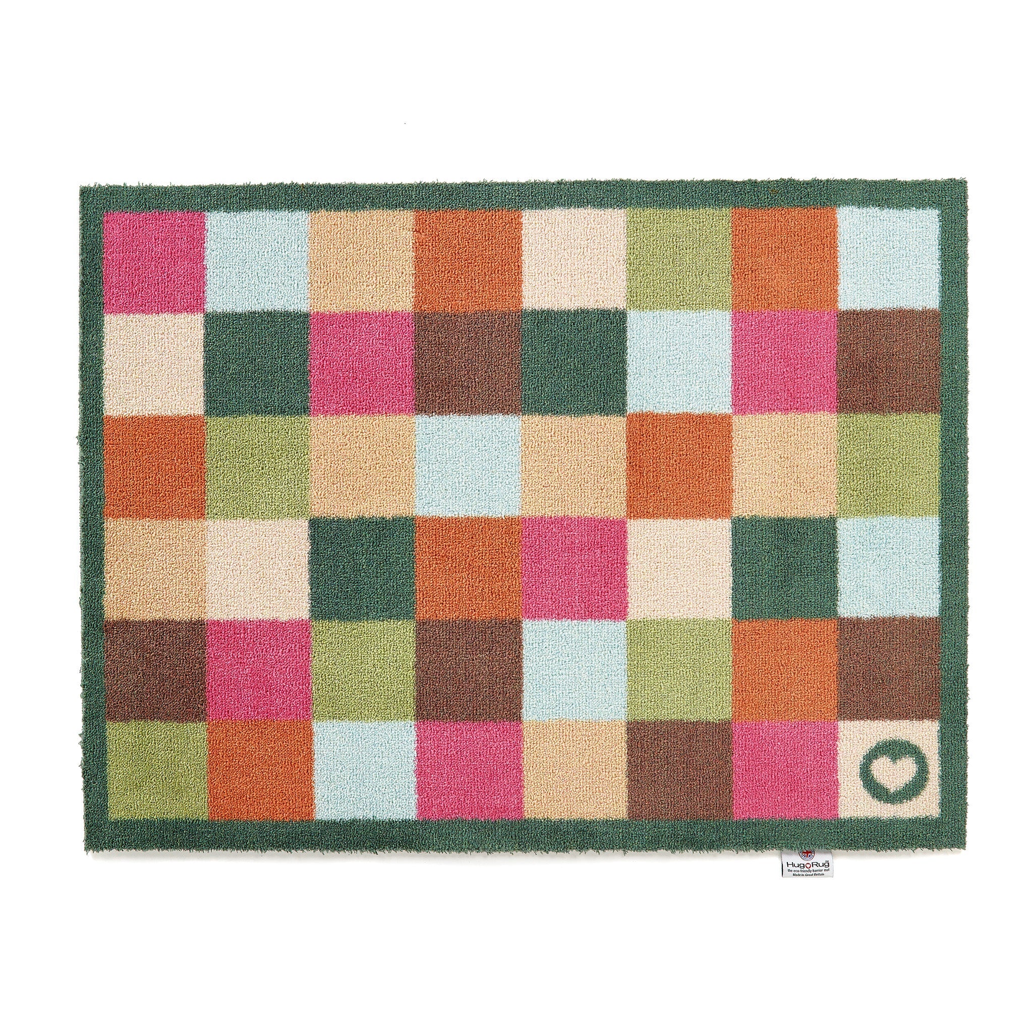 Allsorts Check Washable Doormat