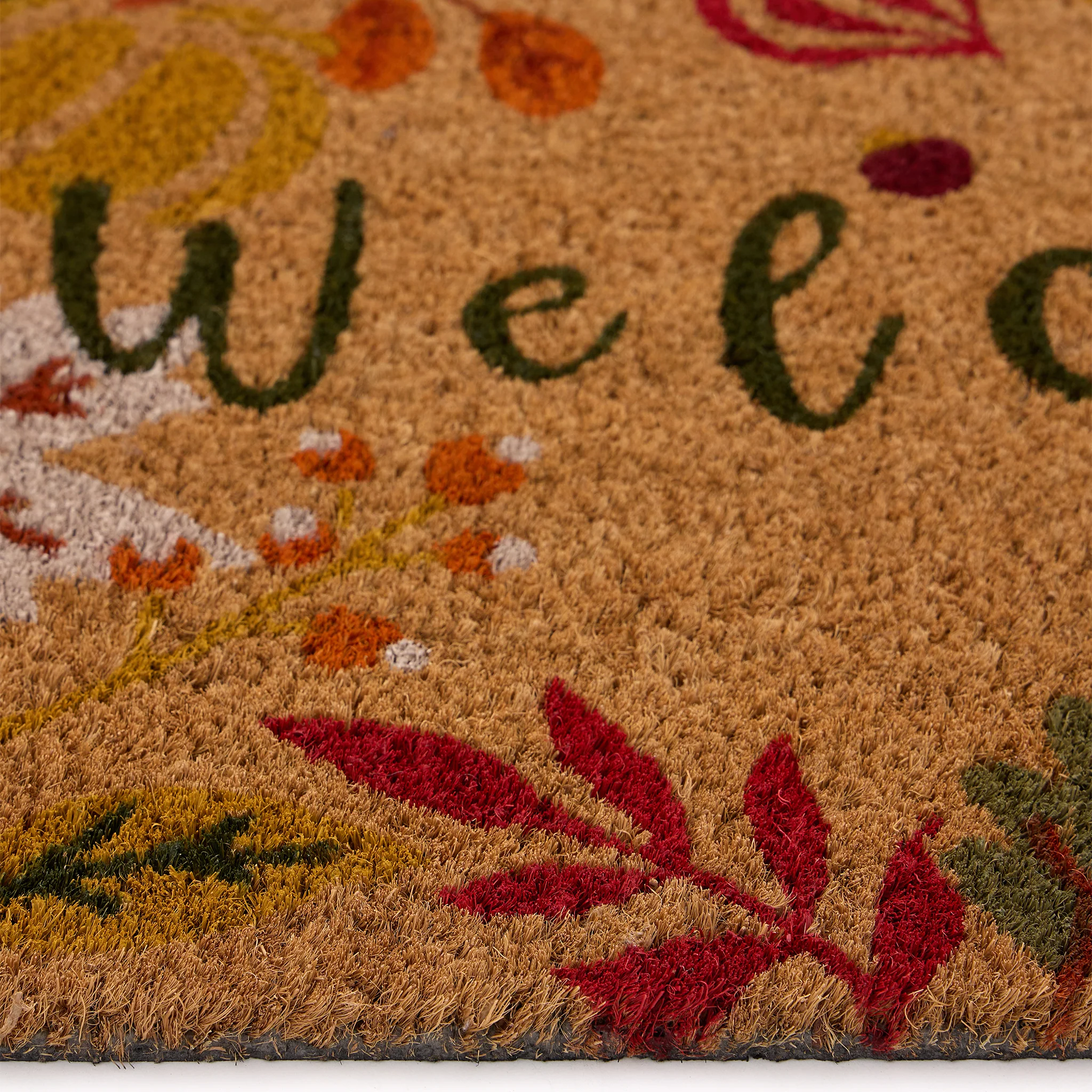 Autumnal Welcome Coir Doormat - Image 3