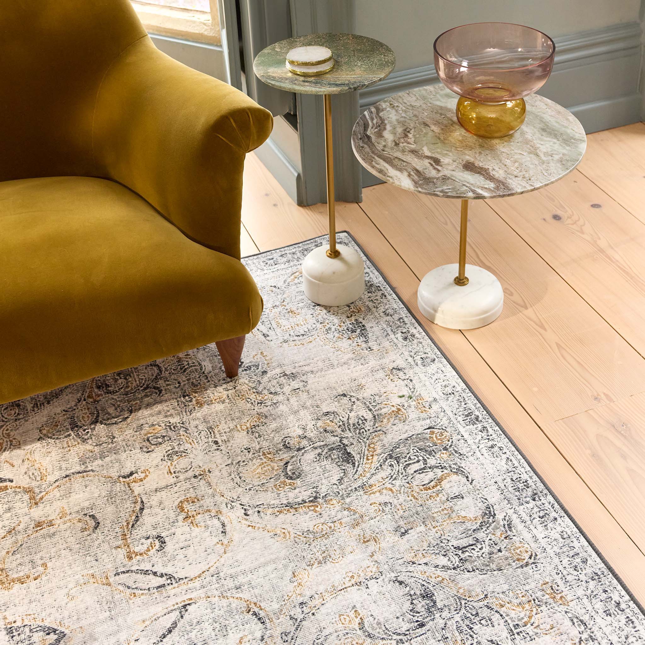 Baroque Eco-Washable Rug - Image 4