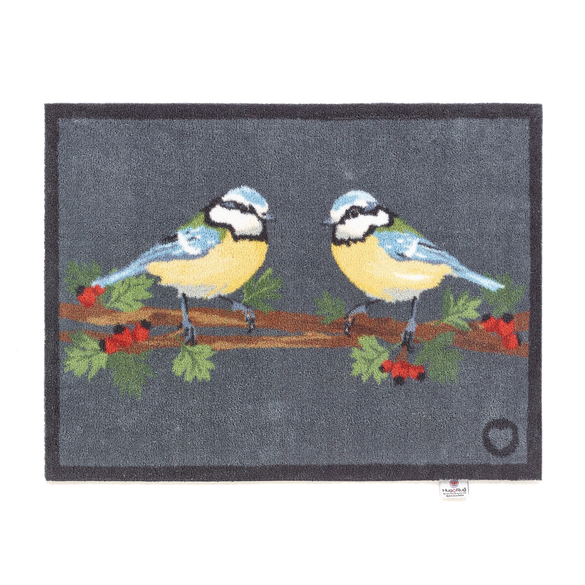 Bluetit 1 Bird Charity Doormat