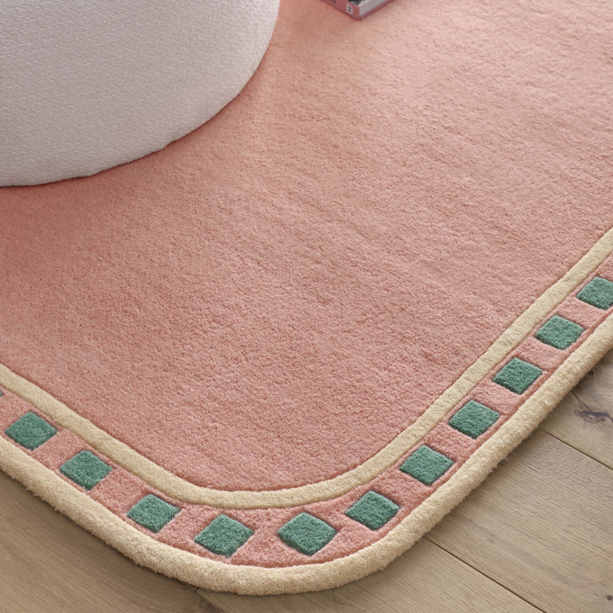 Borderline Rug Pink - Image 3