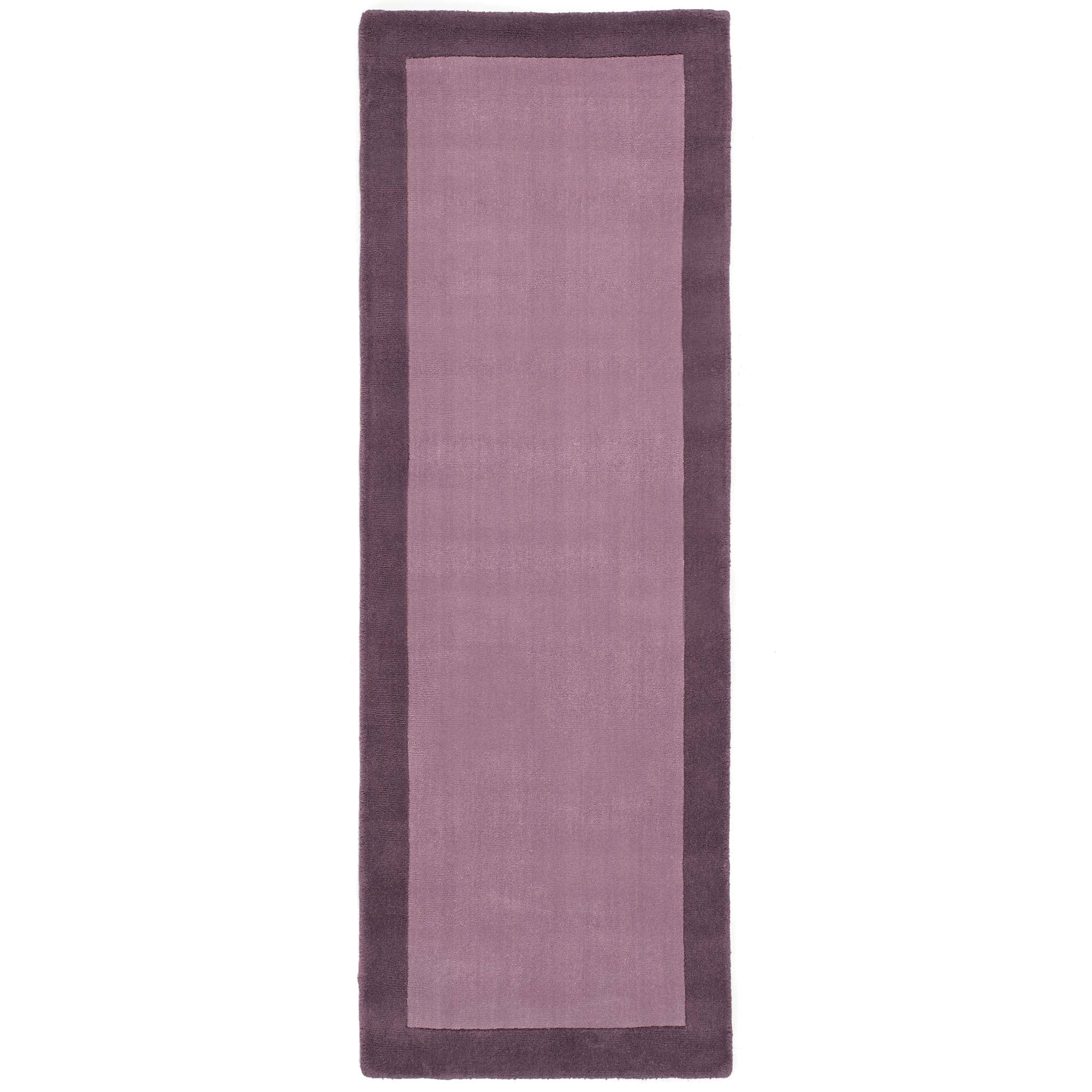 Borders Wool Runner Mauve