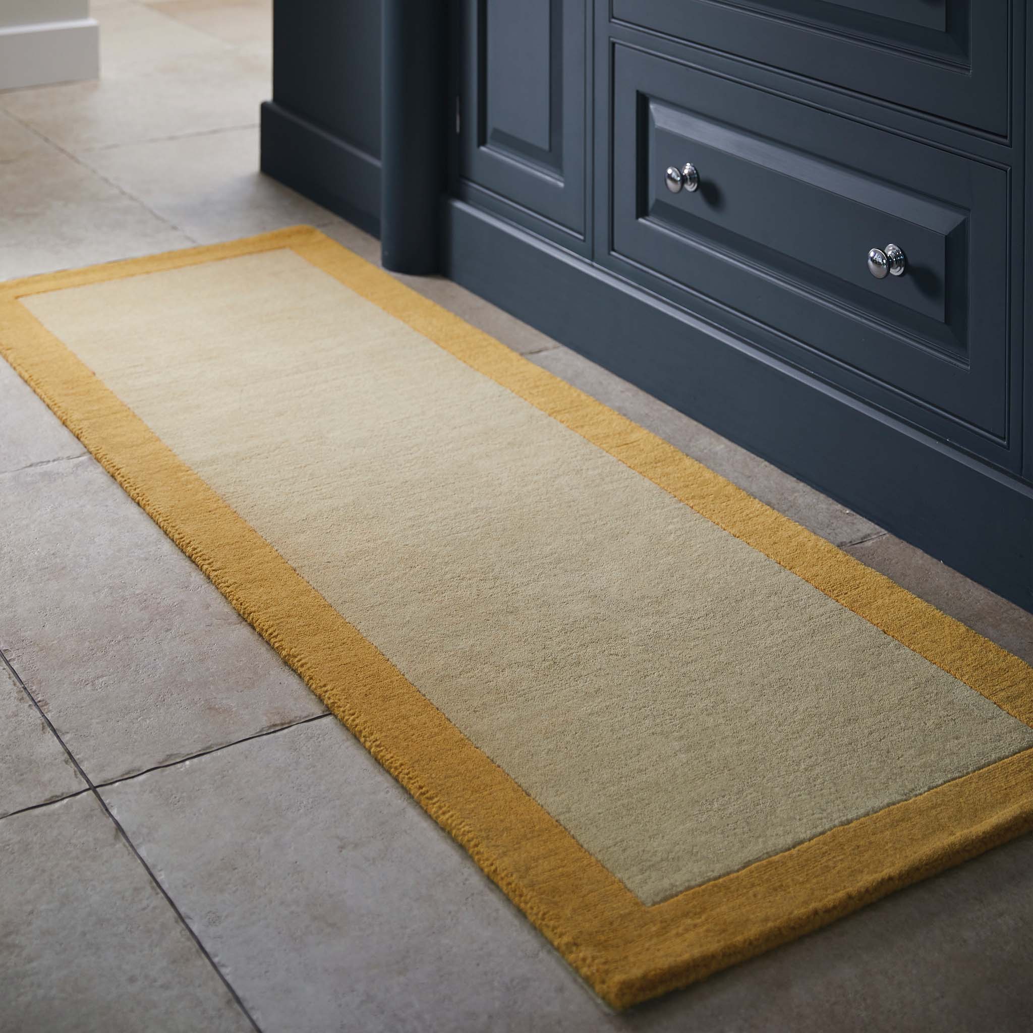 Borders Wool Runner Ochre - Image 2