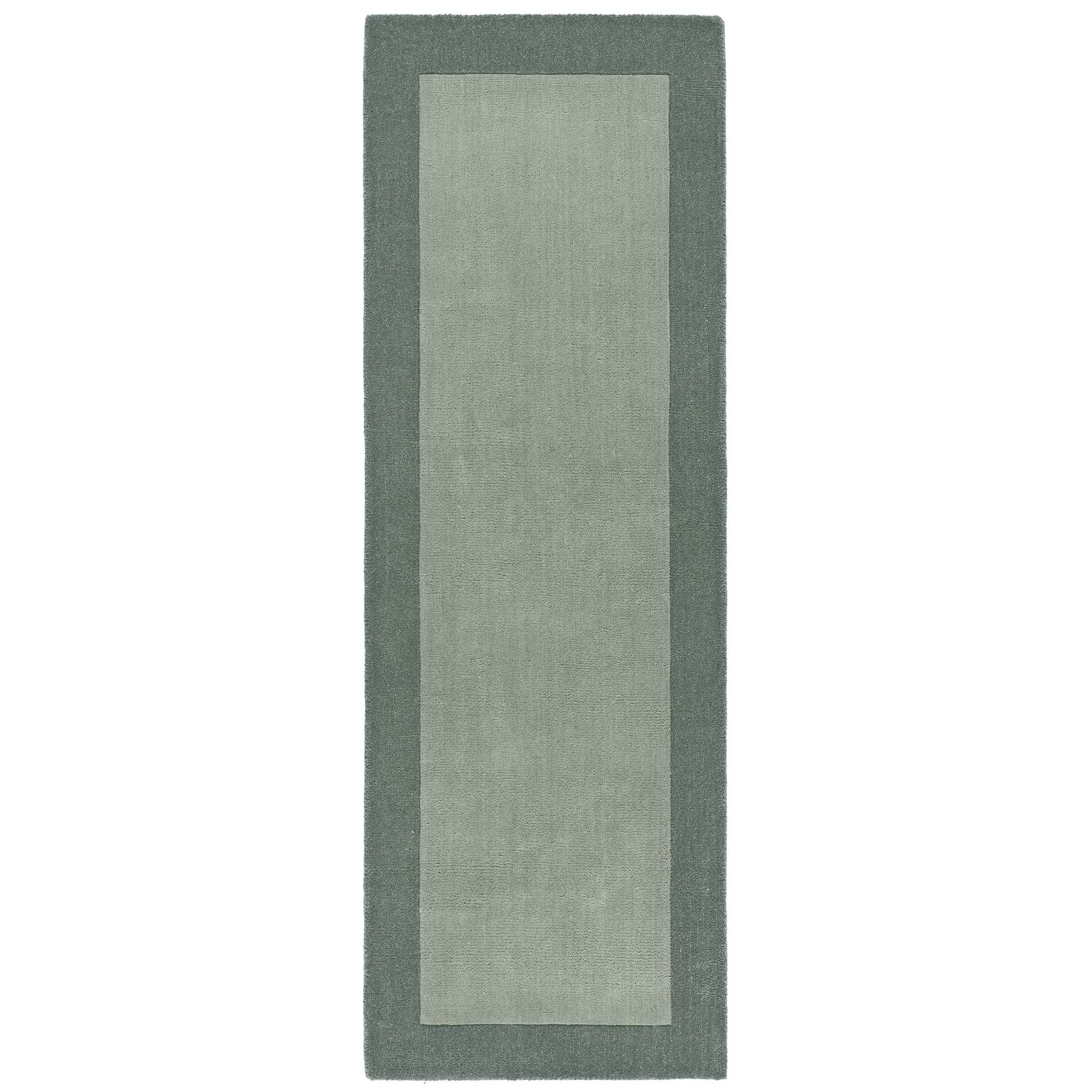 Borders Wool Runner Sage Green