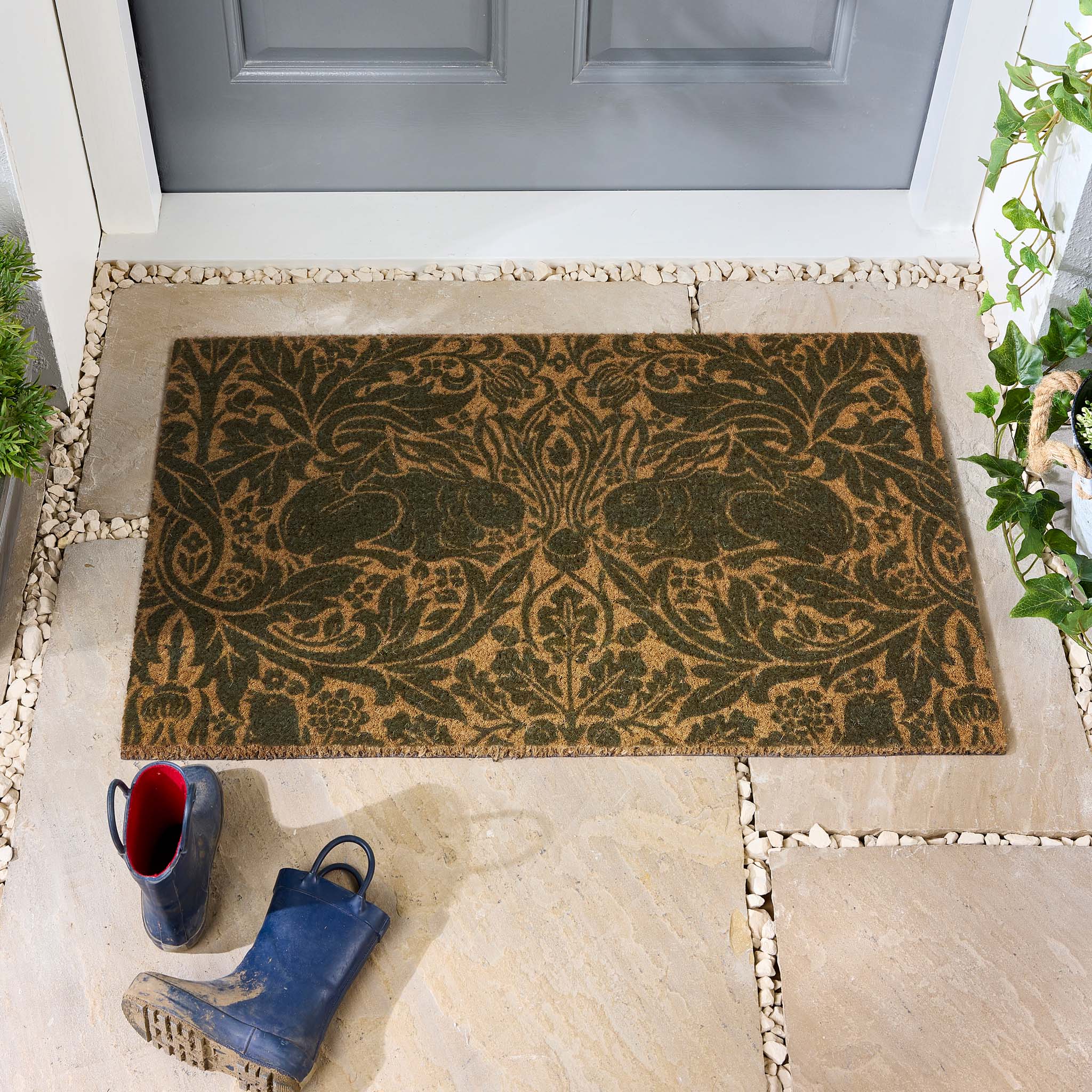 Morris & Co. Brer Rabbit Coir Doormat - Image 4