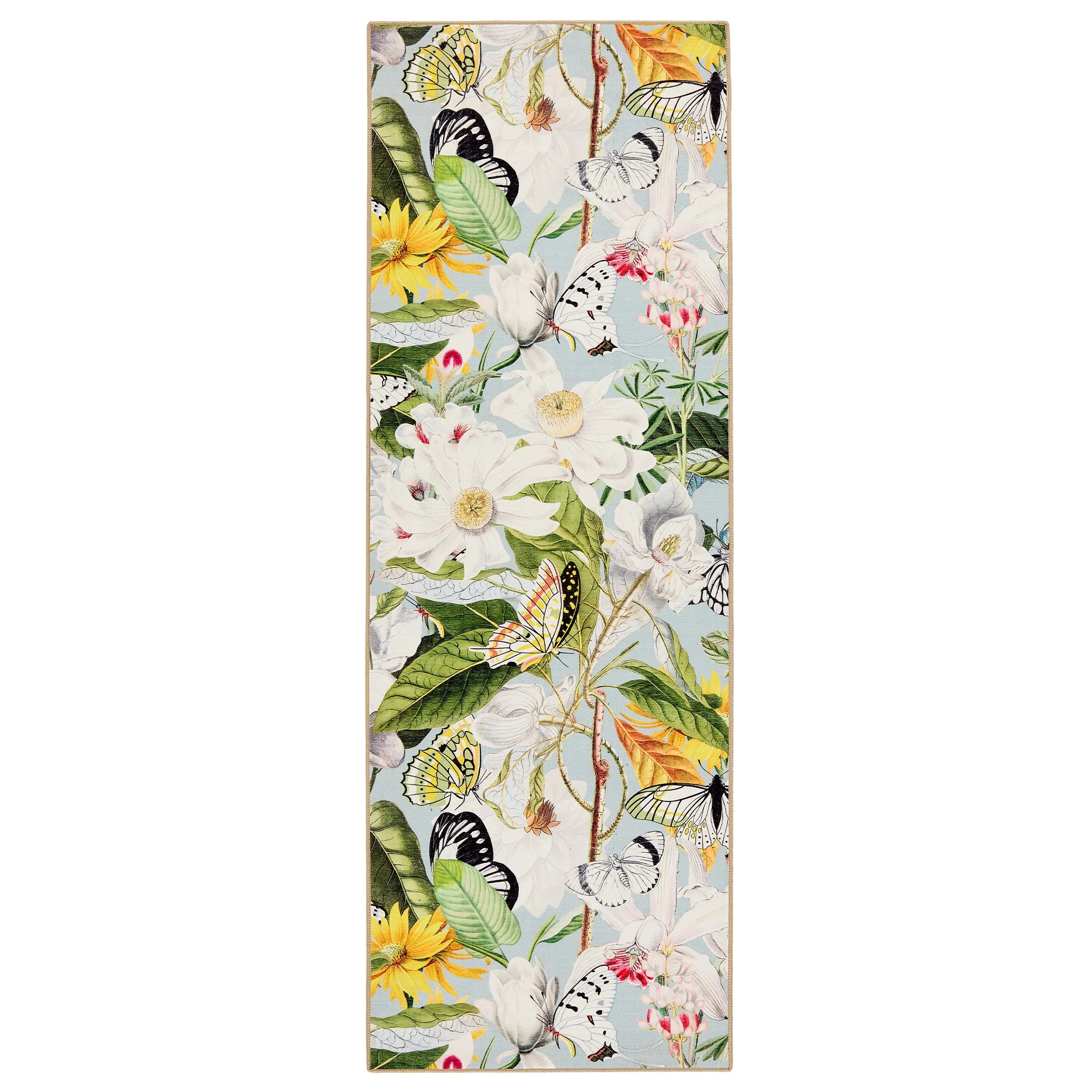 Butterfly Blooms Eco-Washable Runner