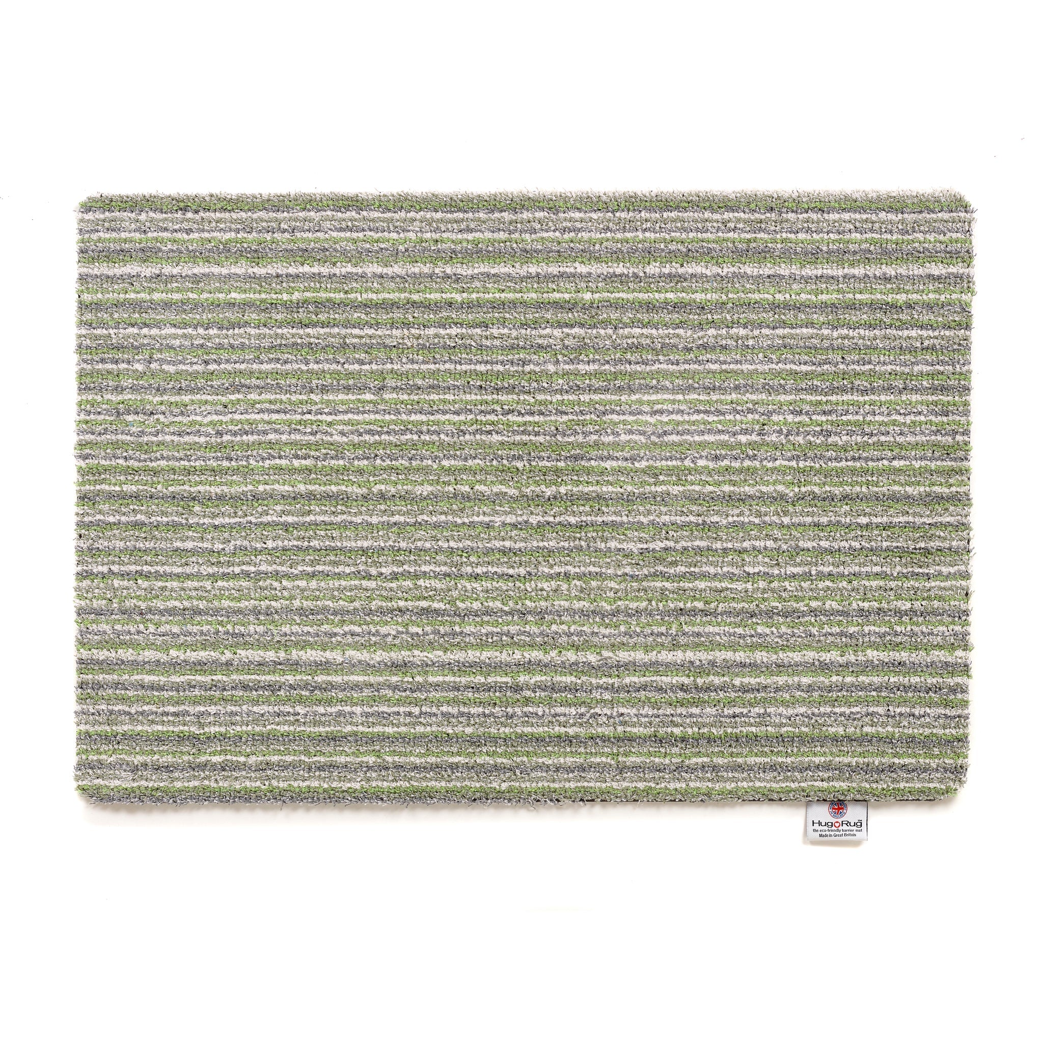 Candy Green Stripe Washable Doormat