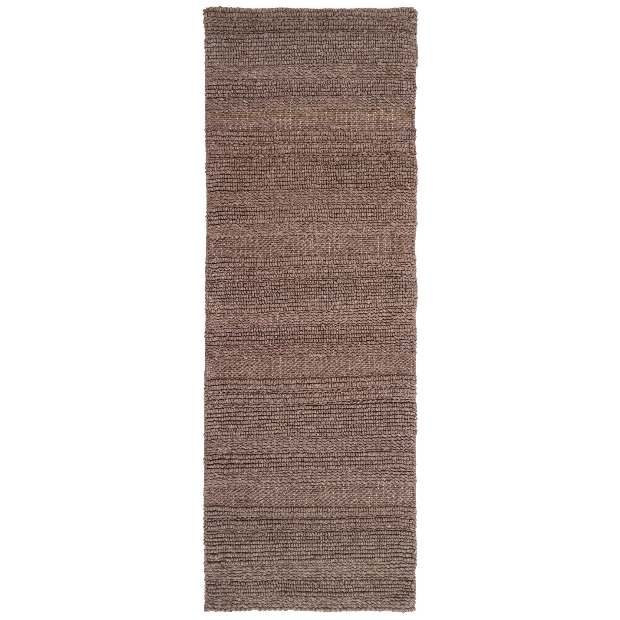 Chunky Knit Runner Brown