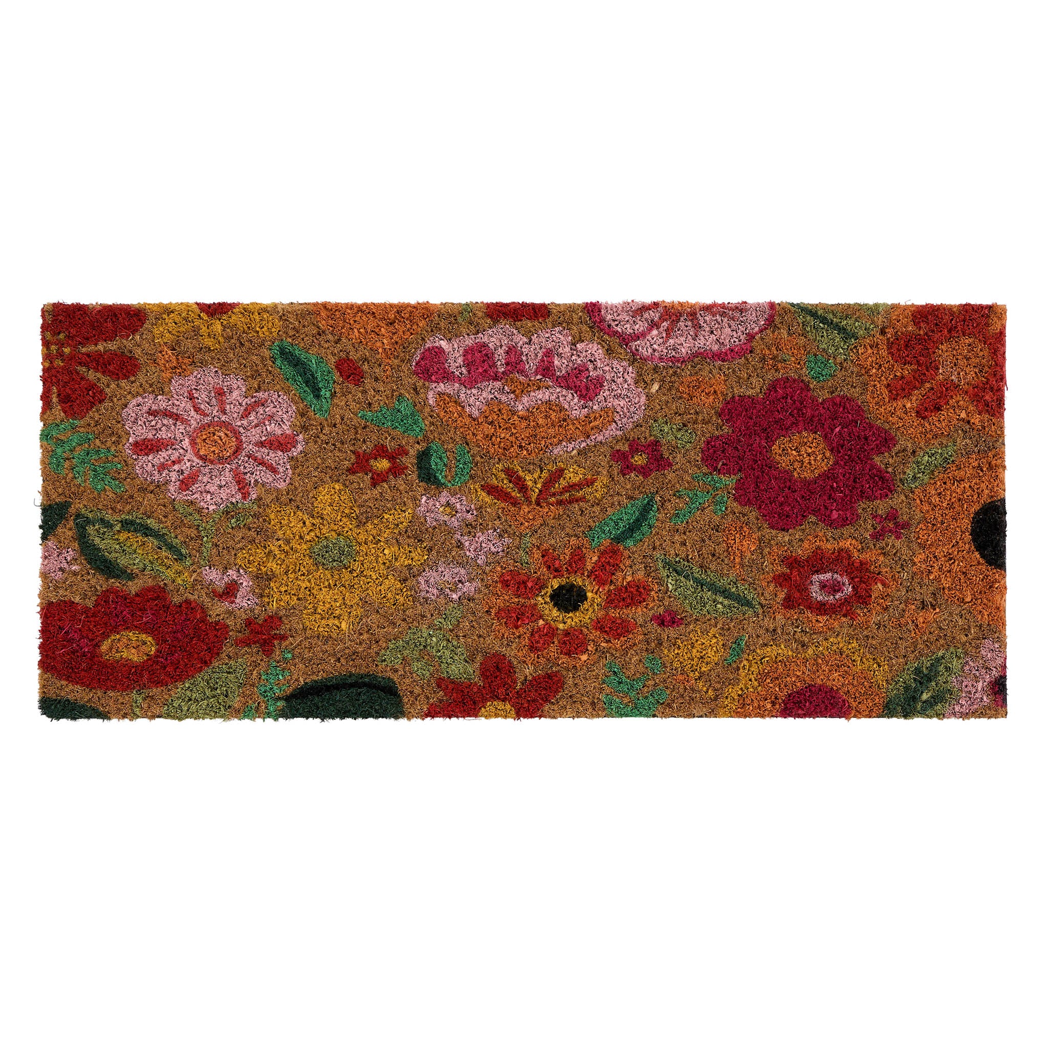 Coir Insert Bright Blooms Doormat