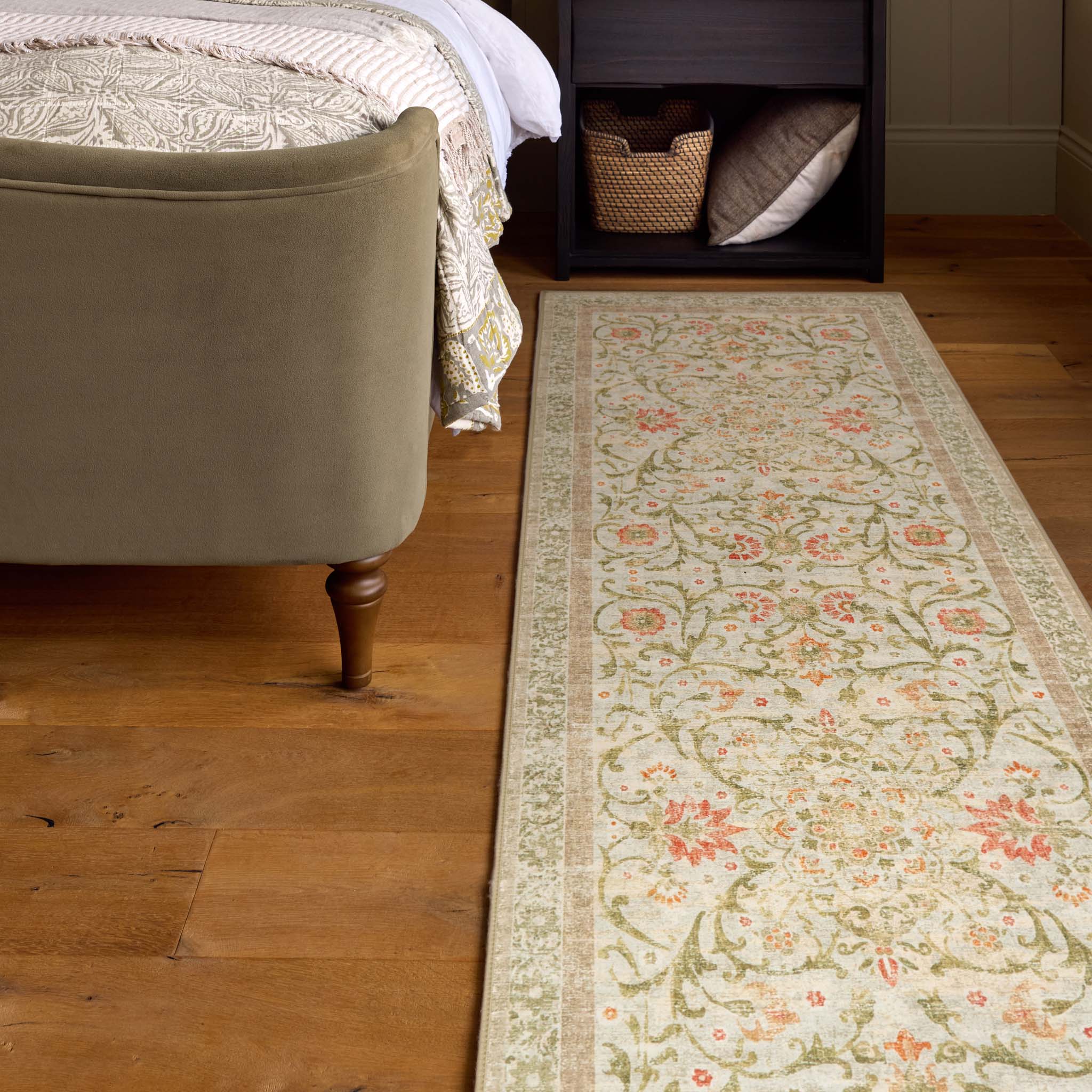 Country Paisley Eco-Washable Runner - Image 3