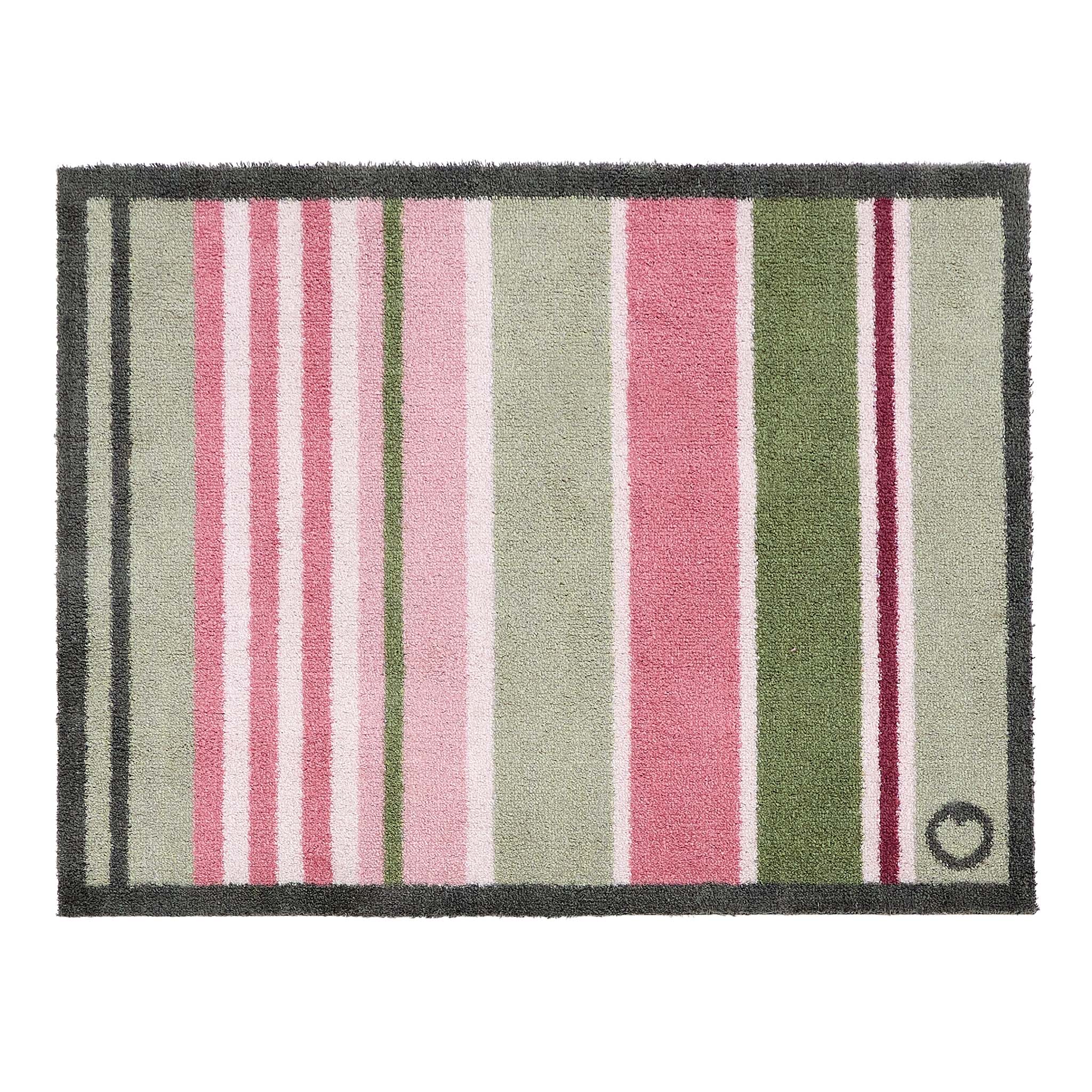 Country Rose Stripe Washable Doormat