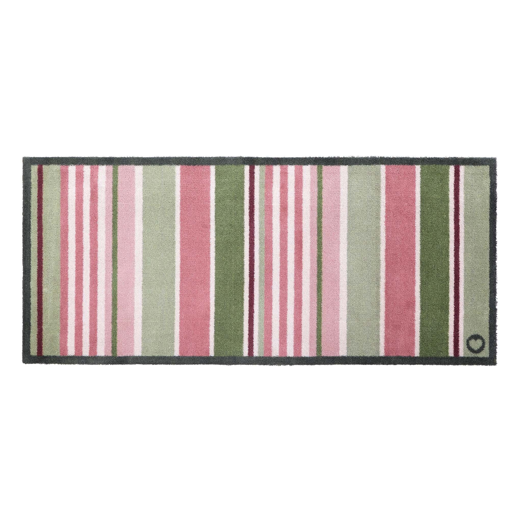 Country Rose Stripe Washable Runner