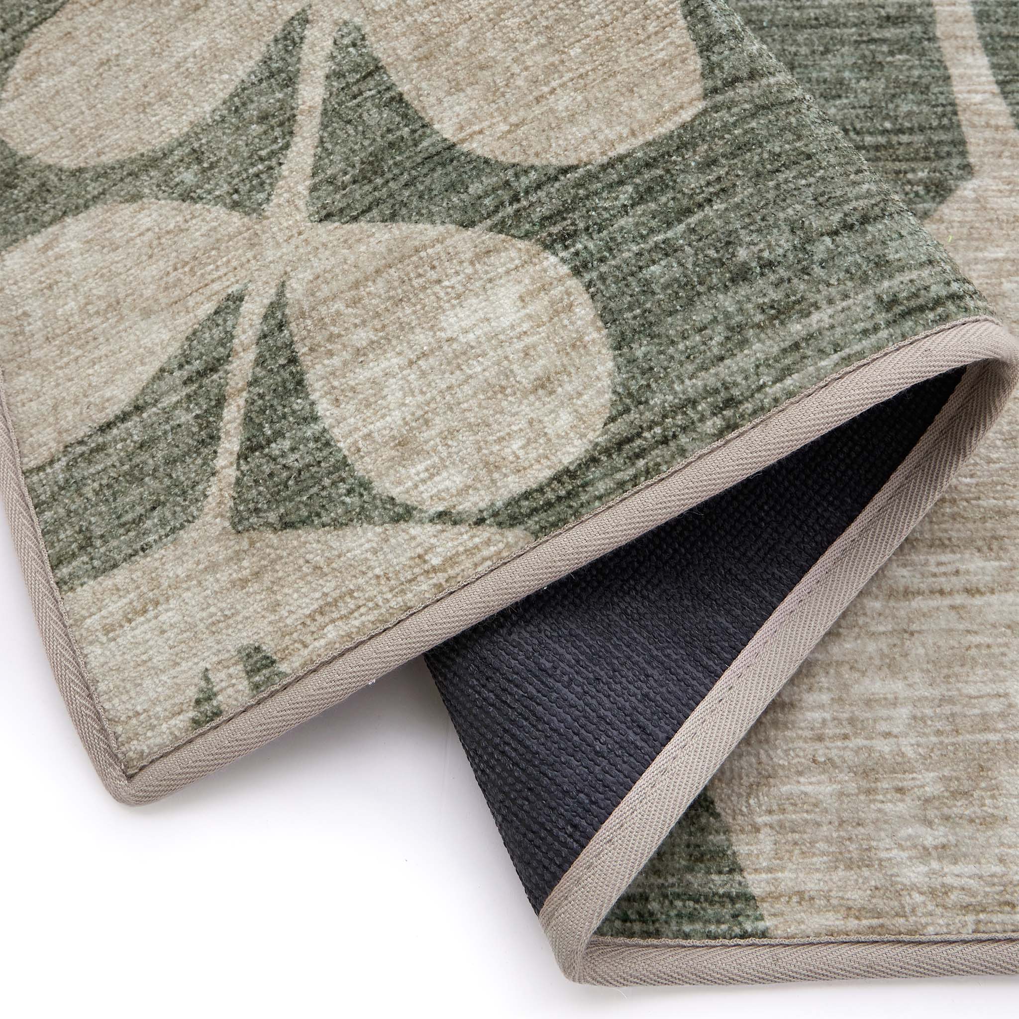 Eden Leaves Green Eco-Washable Runner - Image 3