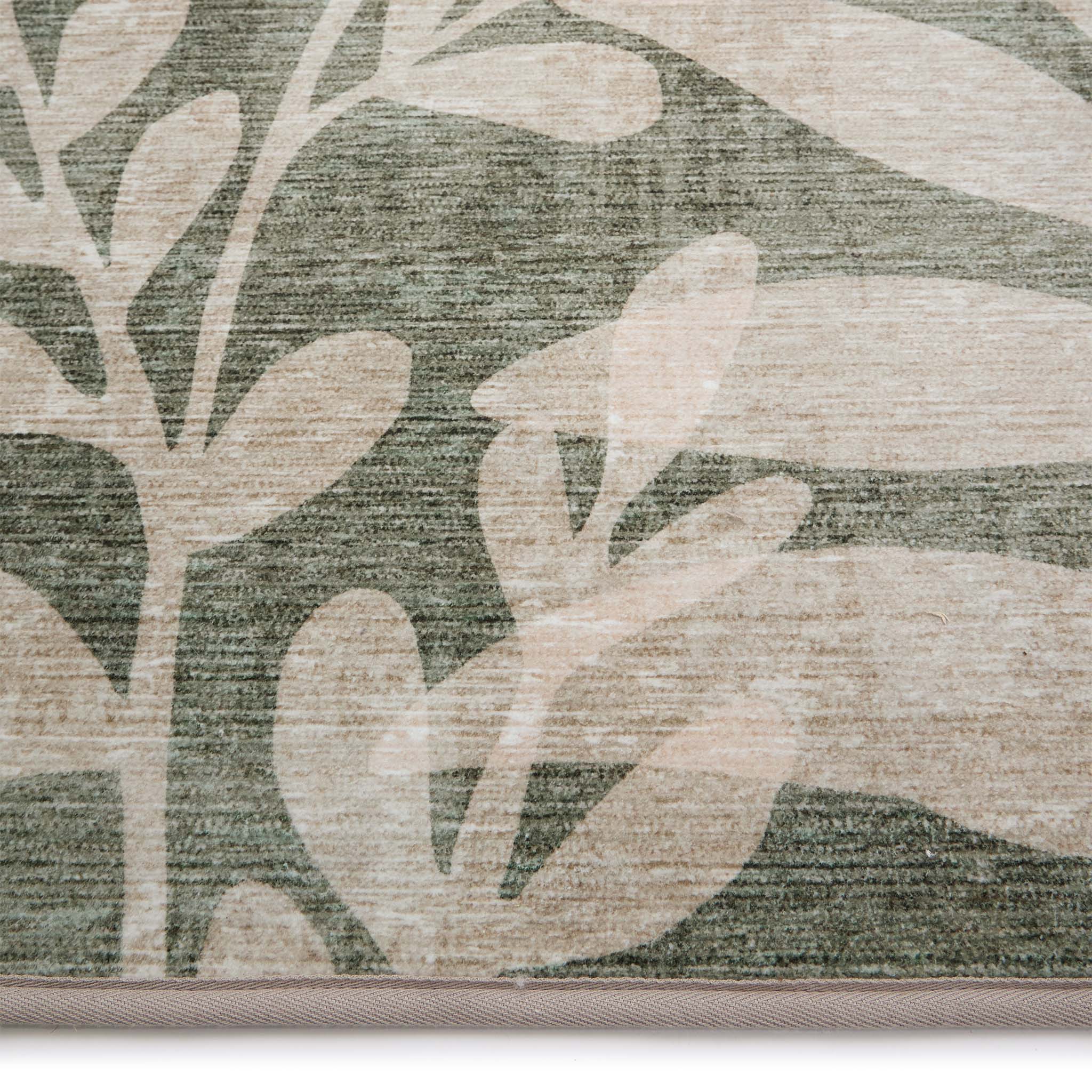 Eden Leaves Green Eco-Washable Runner - Image 4