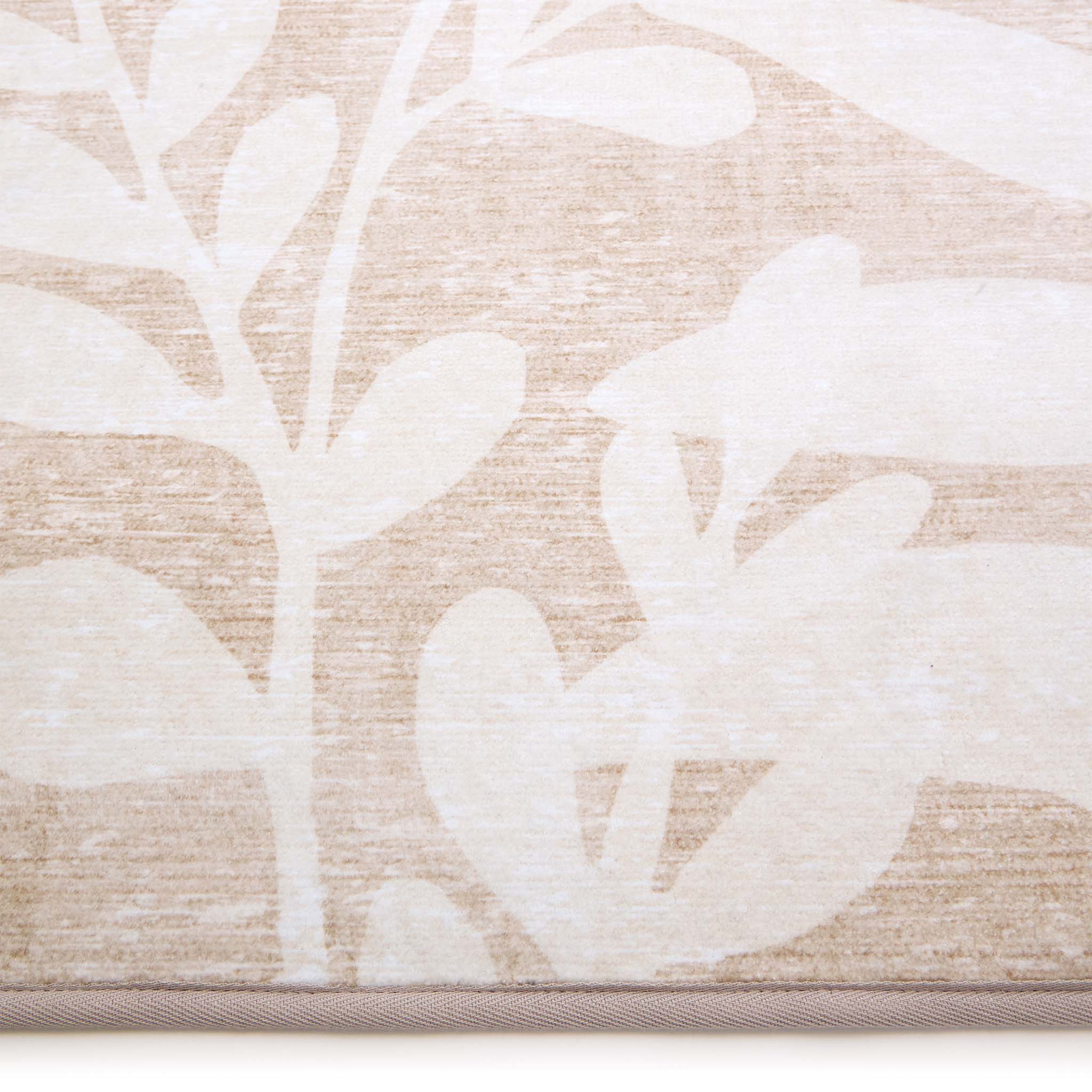 Eden Leaves Neutral Eco-Washable Runner - Image 3