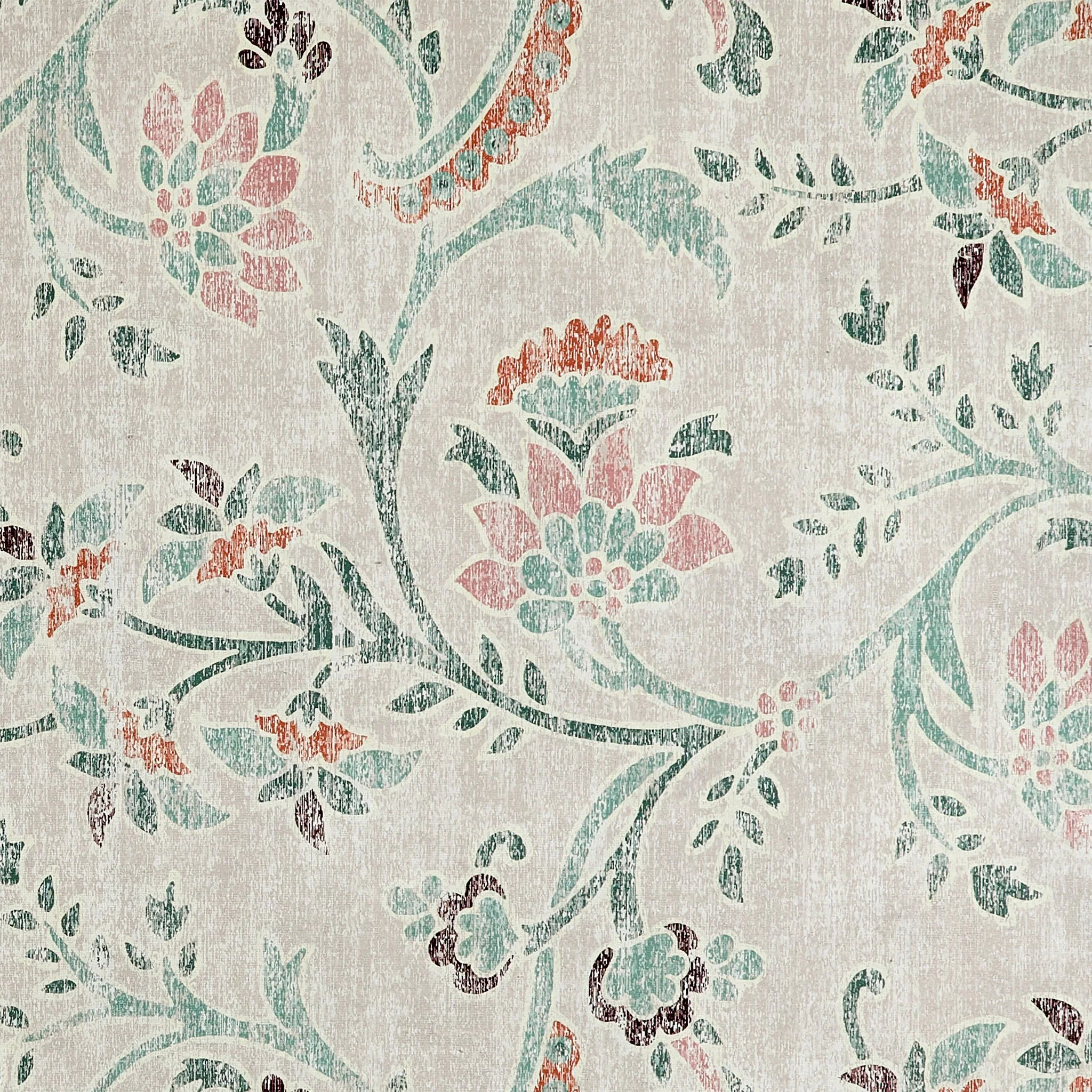 English Floral Eco-Washable Rug - Image 4