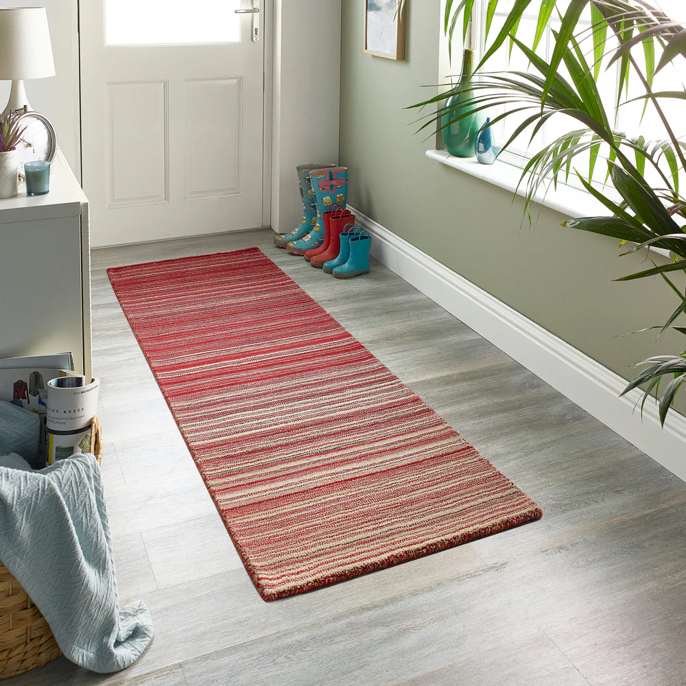 Fine Stripes Runner Red - Image 2
