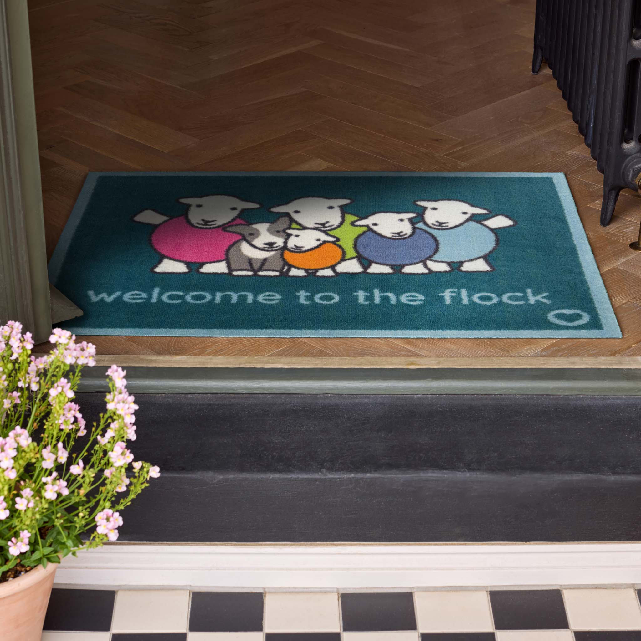 Flock Herdy Washable Doormat - Image 2