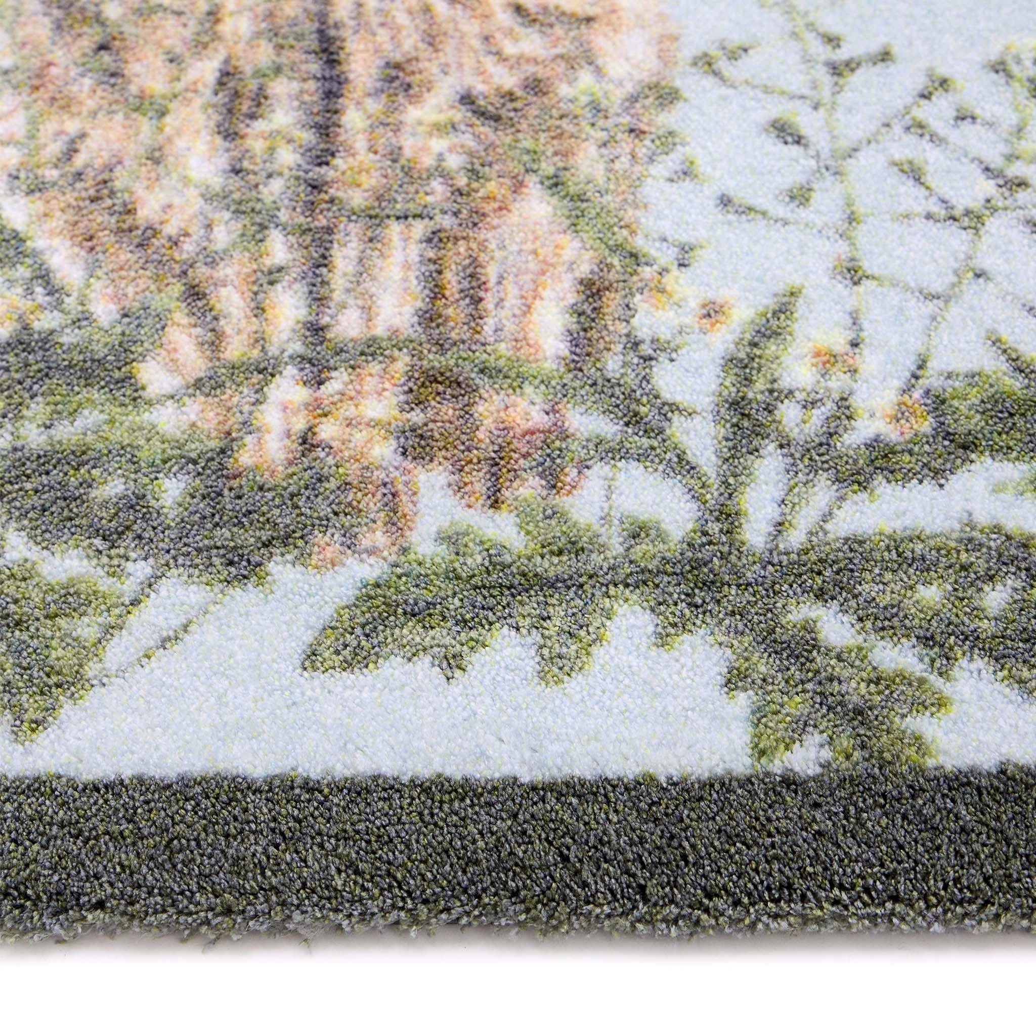 Aura Hare & Shepherd’s Purse Washable Doormat - Image 3