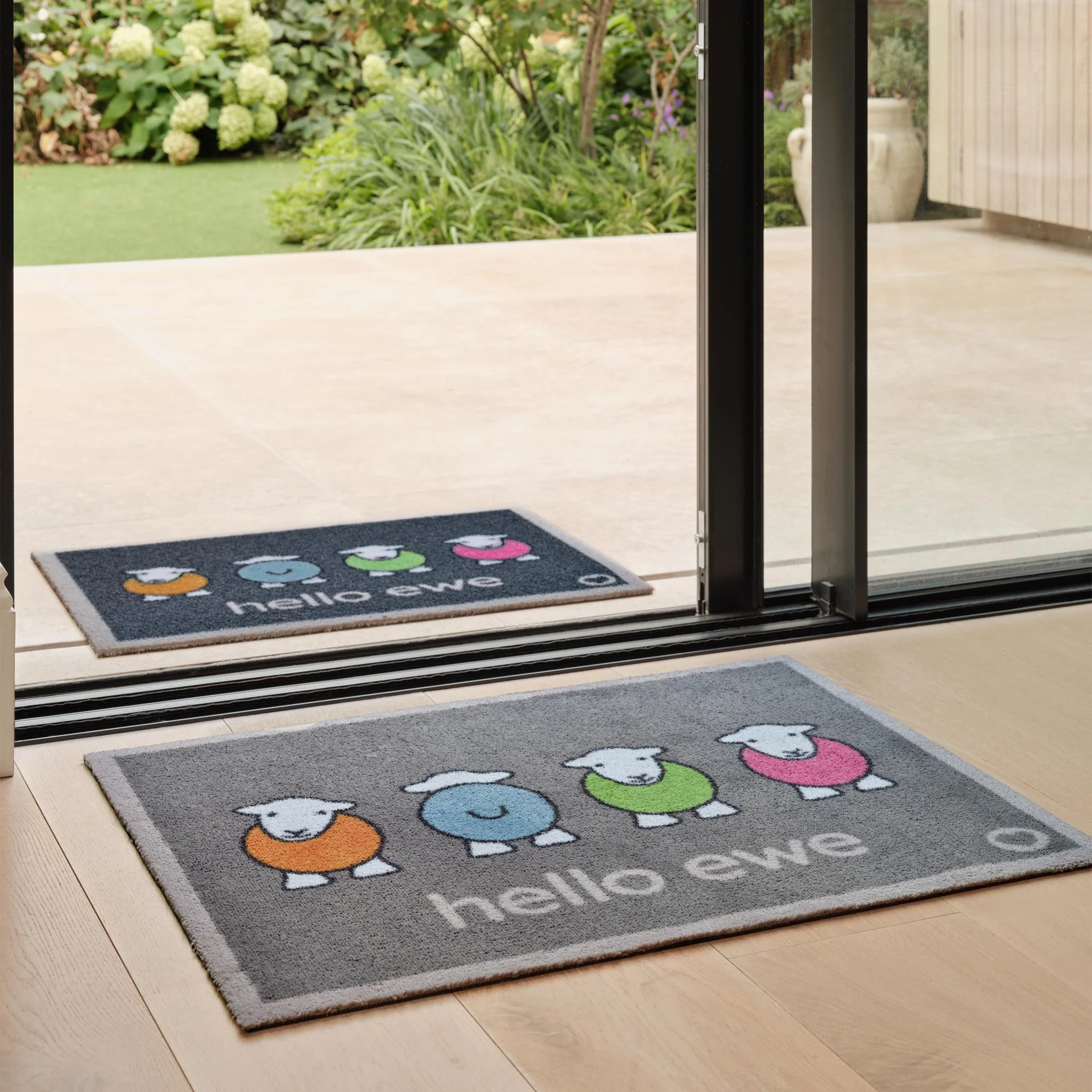 Hello Ewe Outdoor Doormat - Image 4