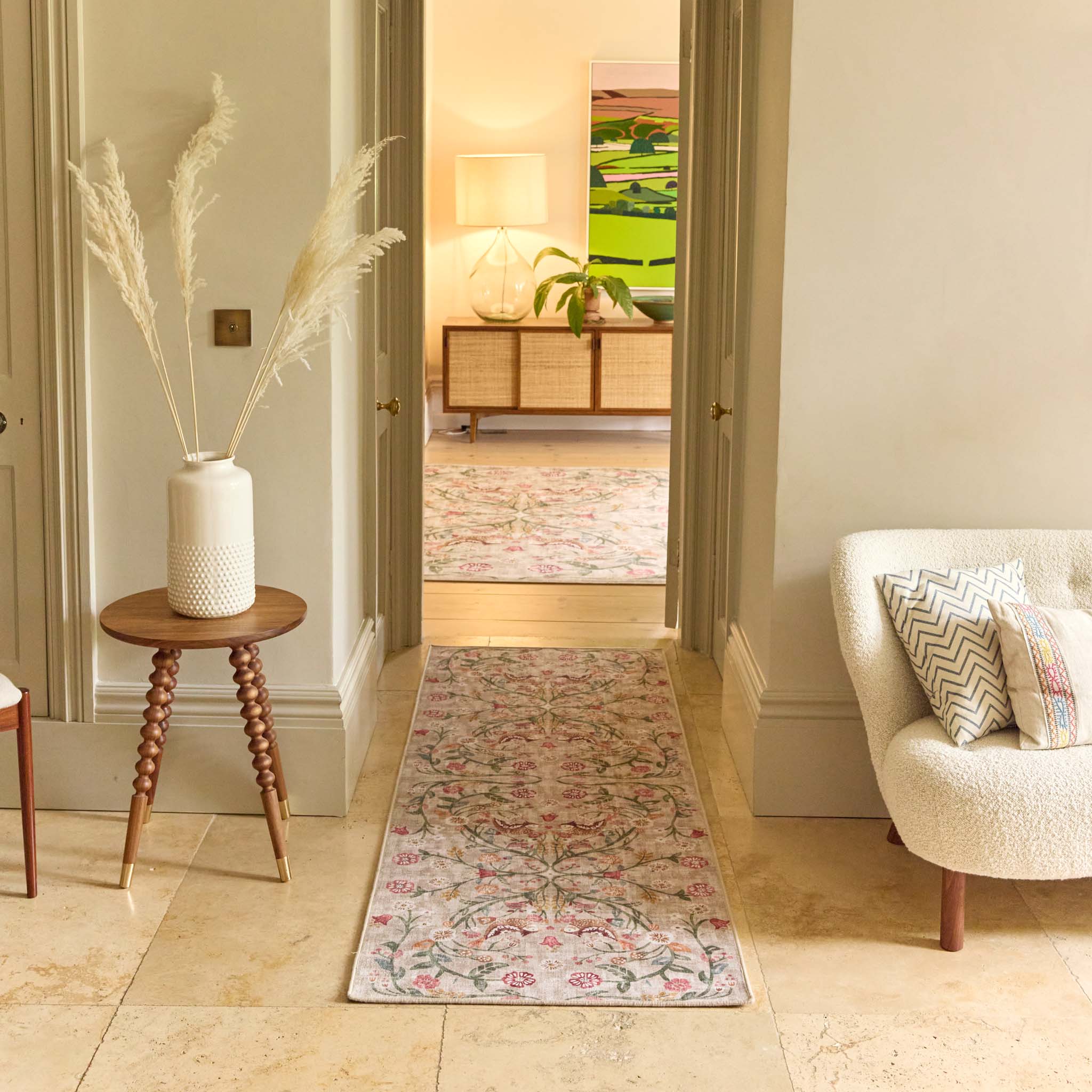 Heritage Garden Eco-Washable Runner - Image 3