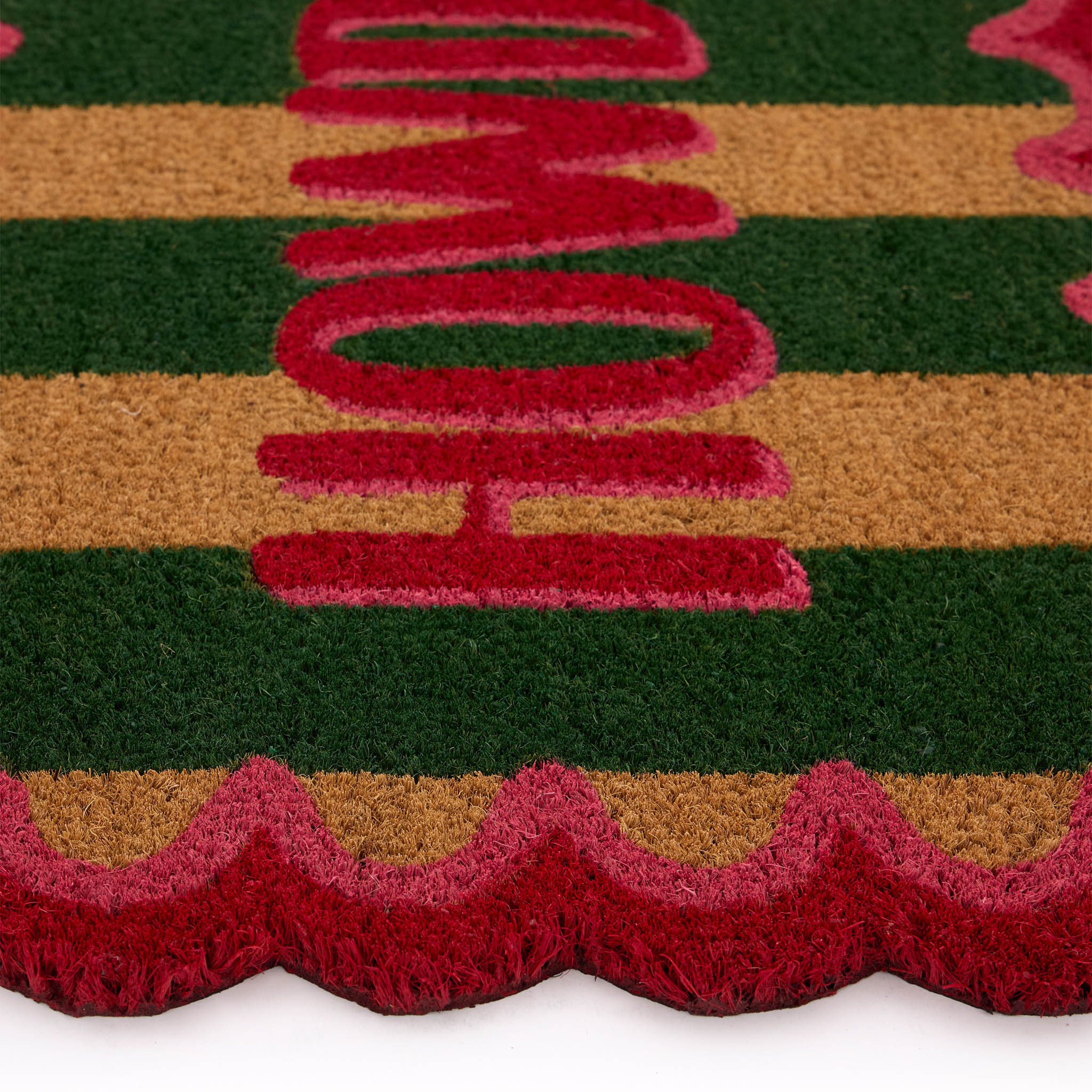 Howdy Stripe Coir Doormat - Image 4