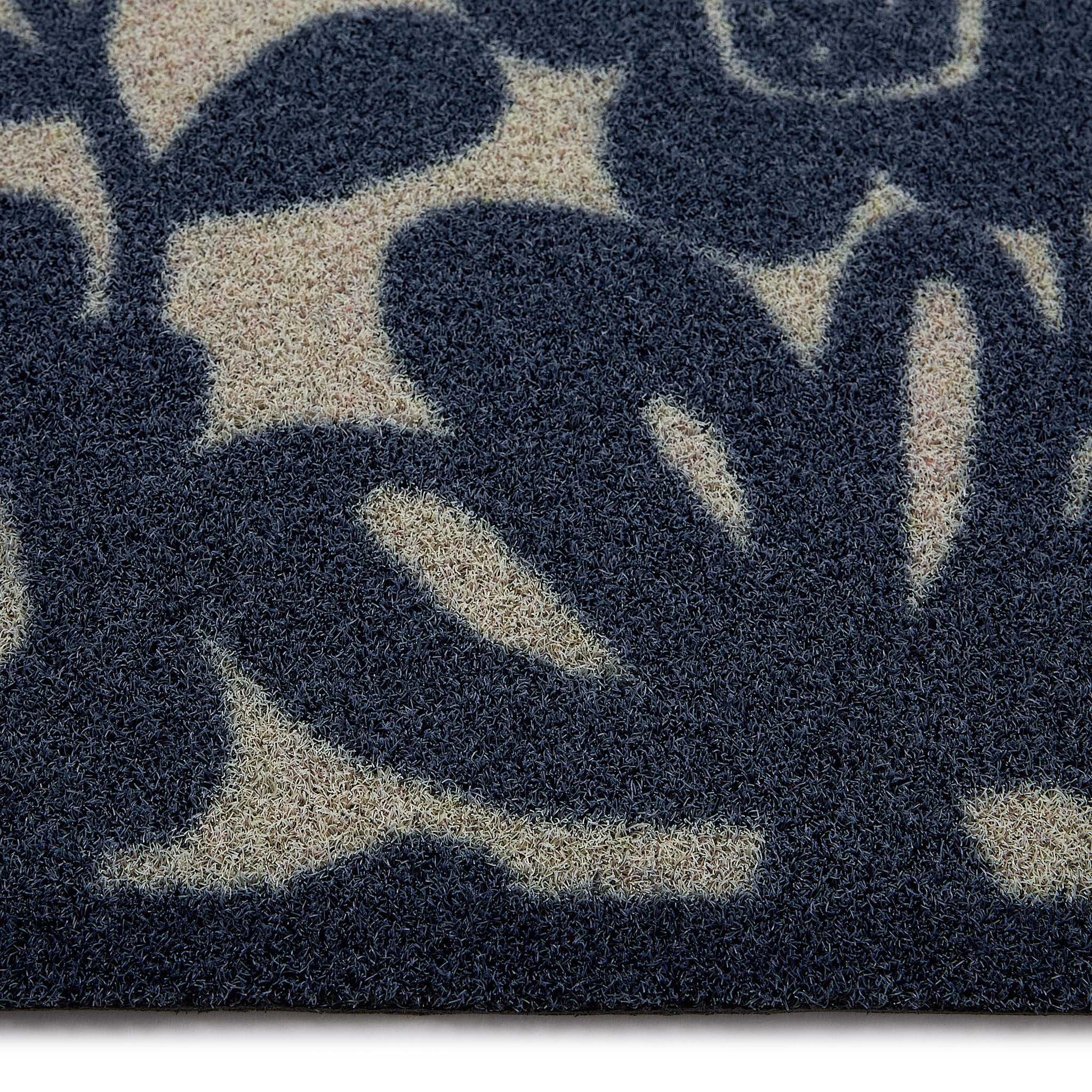 Kukkia Dark Navy Outdoor Doormat - Image 3