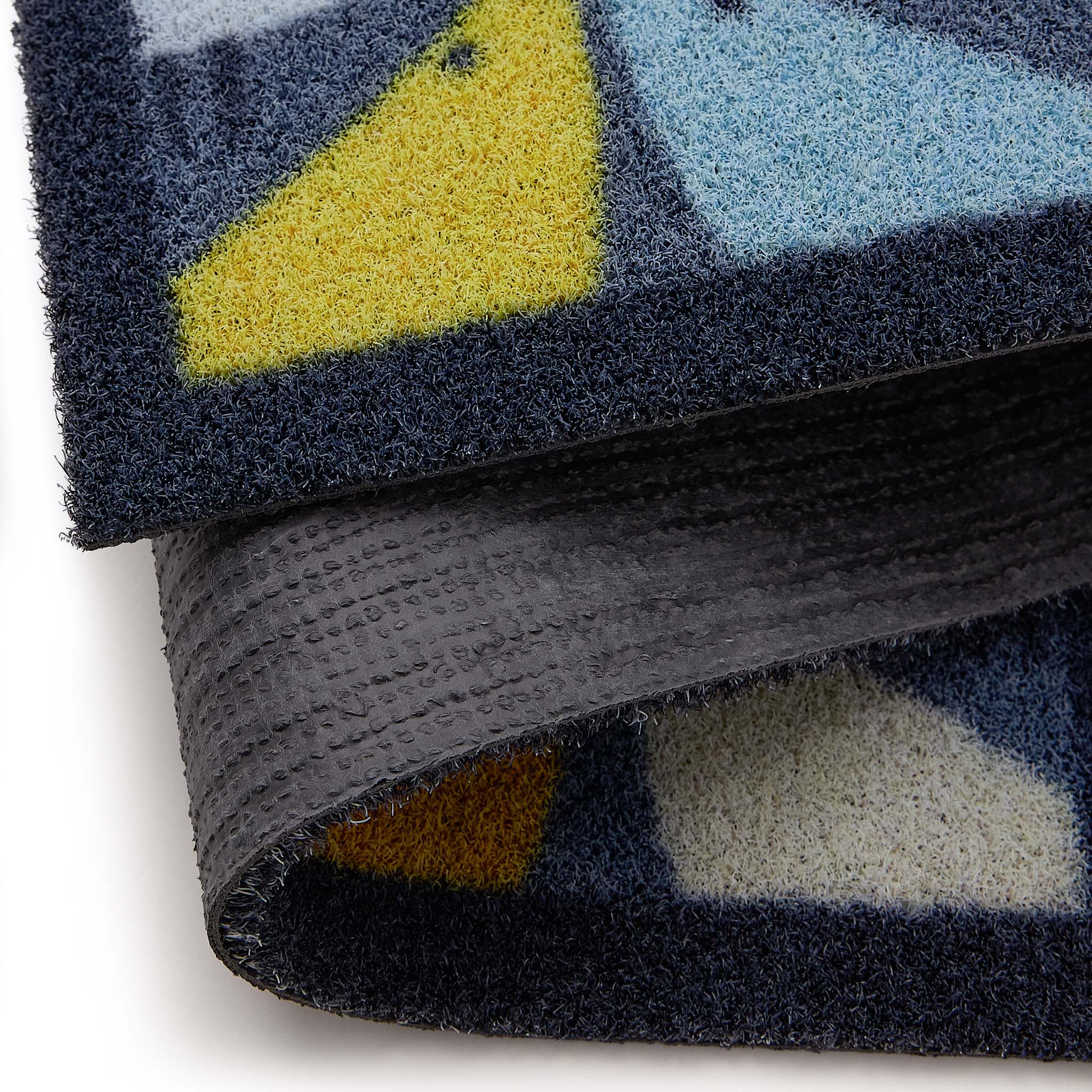 Lintu Blue Outdoor Doormat - Image 4