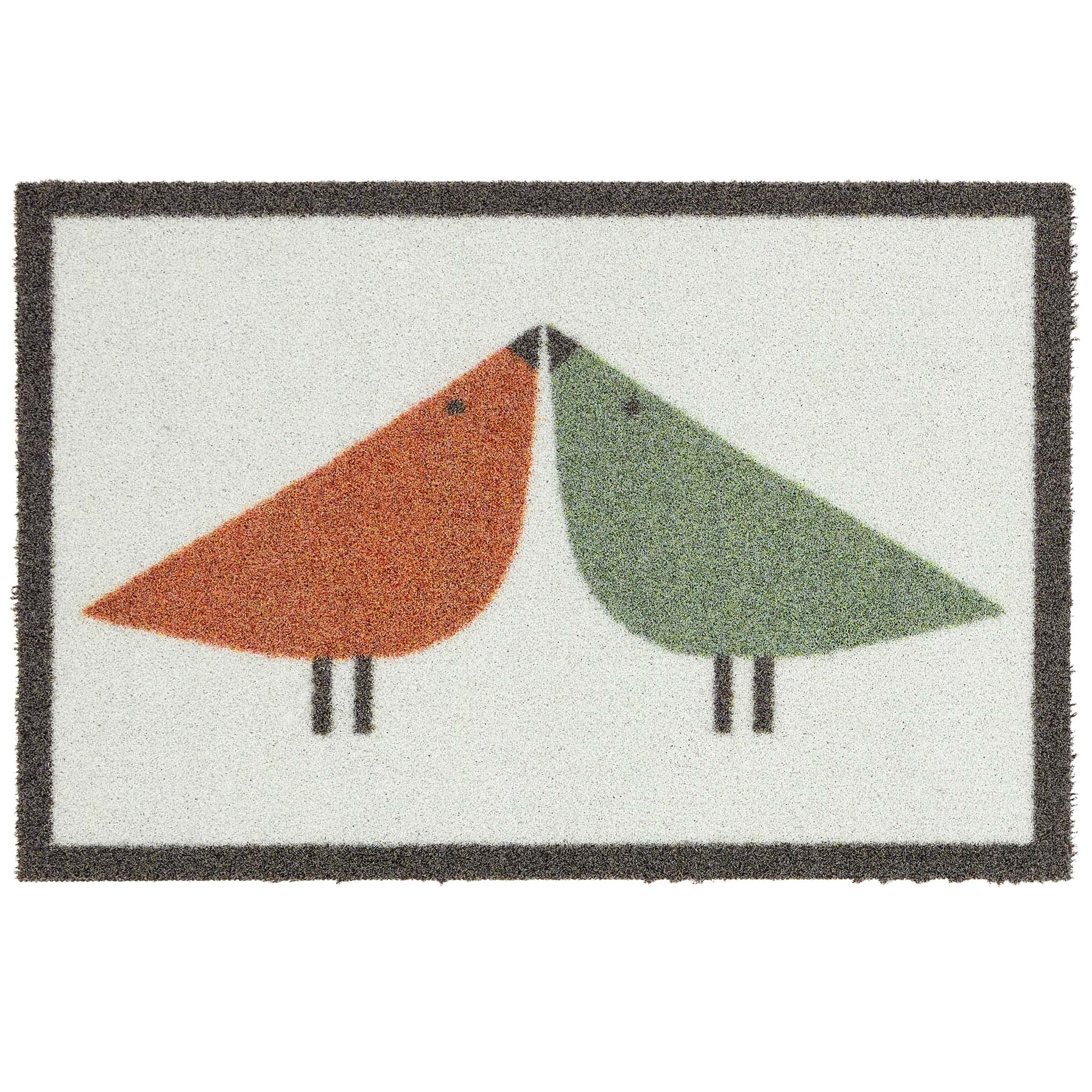 Lintu Rust/Green Outdoor Doormat - Image 6
