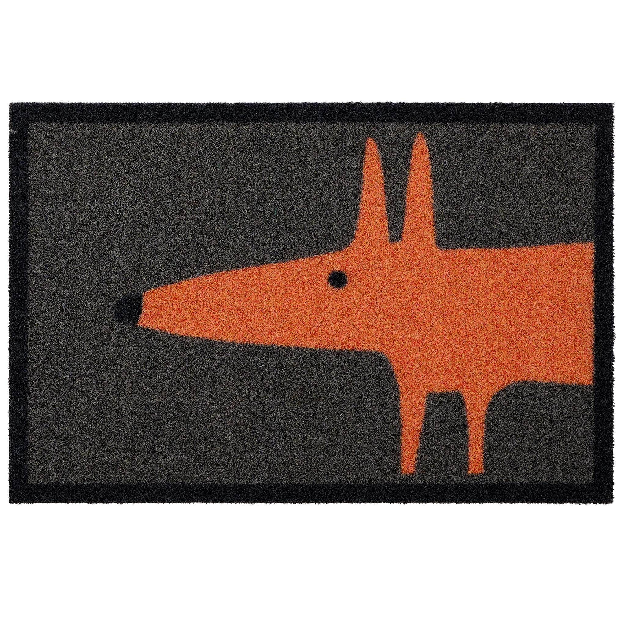 Mr Fox Orange Outdoor Doormat - Image 5
