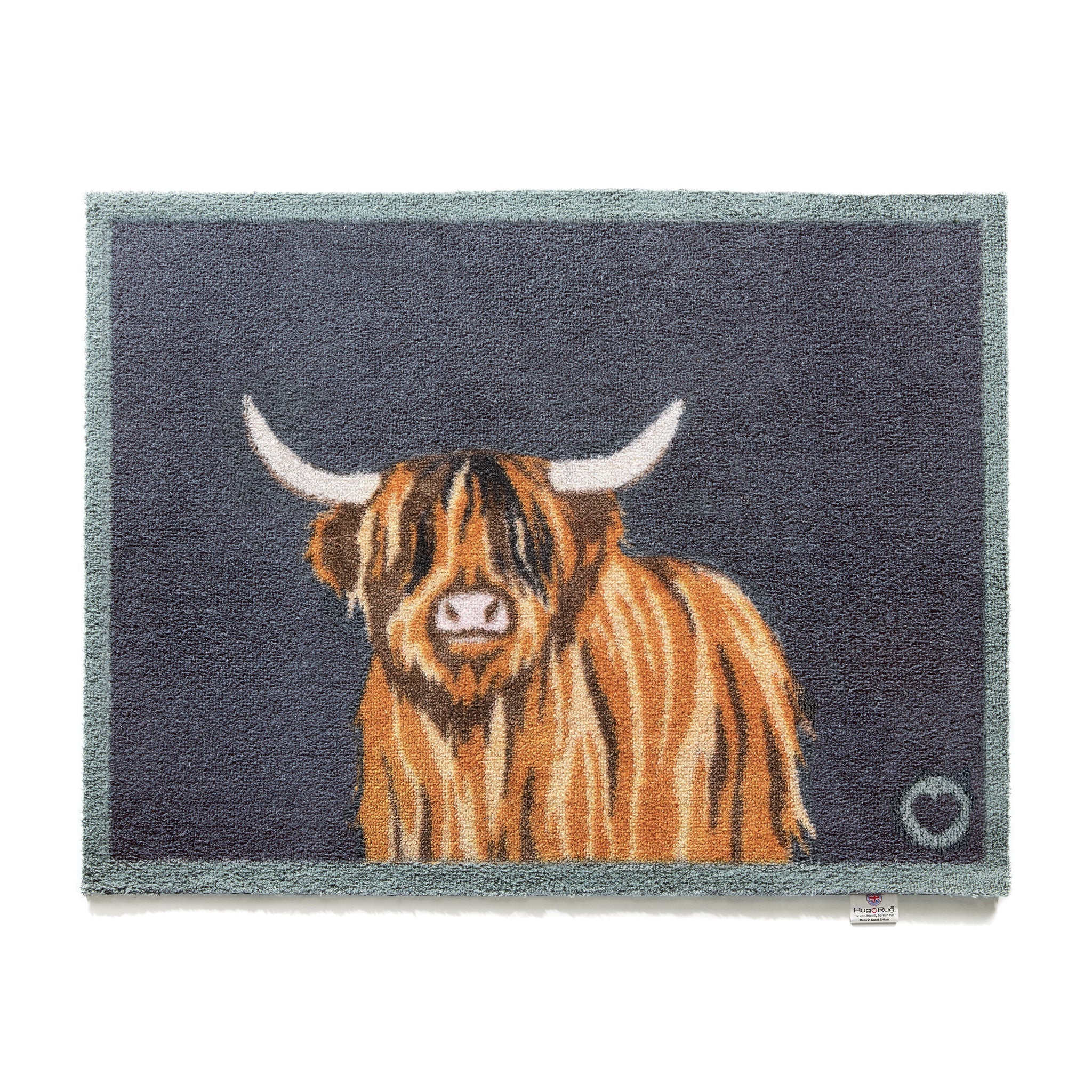 Highland Cow 1 Washable Doormat