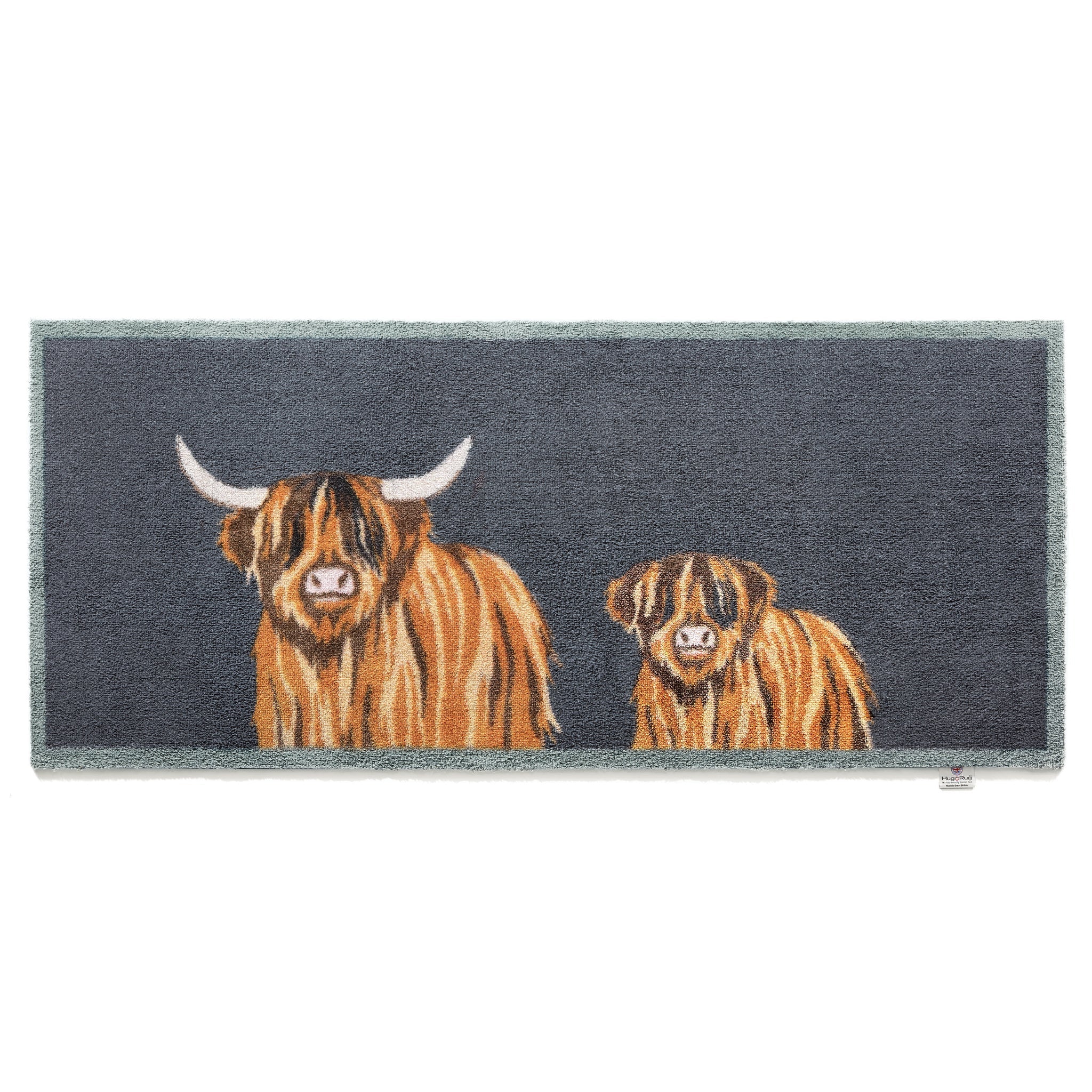 Highland Cow 1 Washable Runner