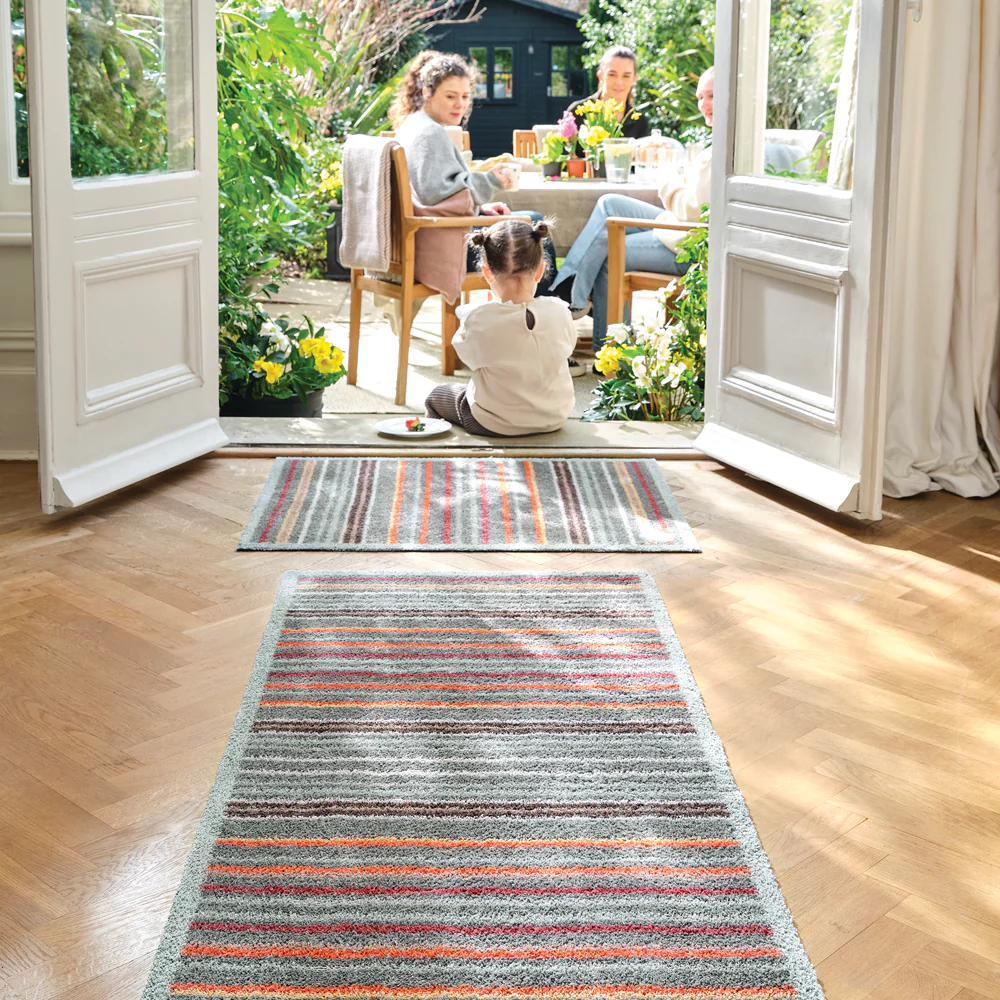 Designer 13 Stripe Washable Runner - Image 2