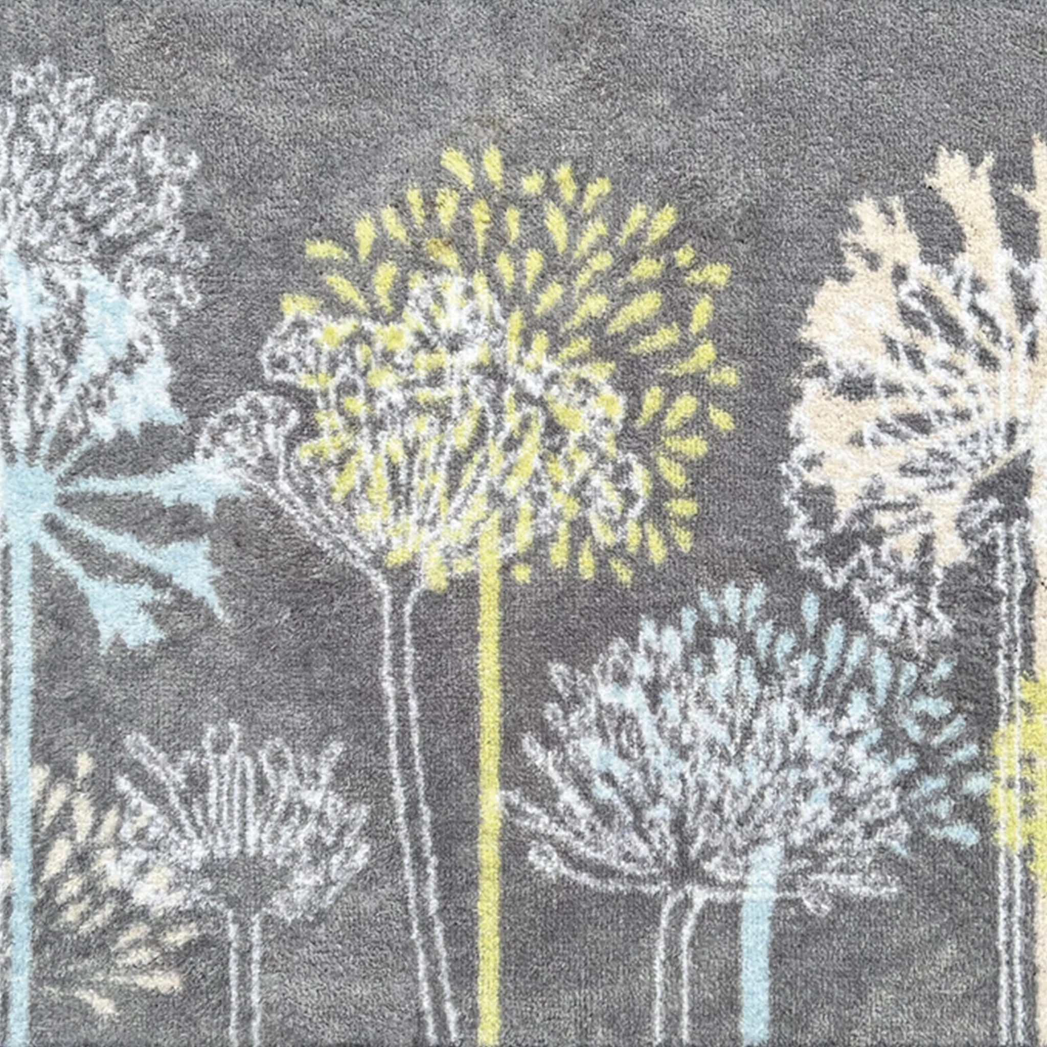 Nature 17 Dandelions Grey Doormat - Image 3