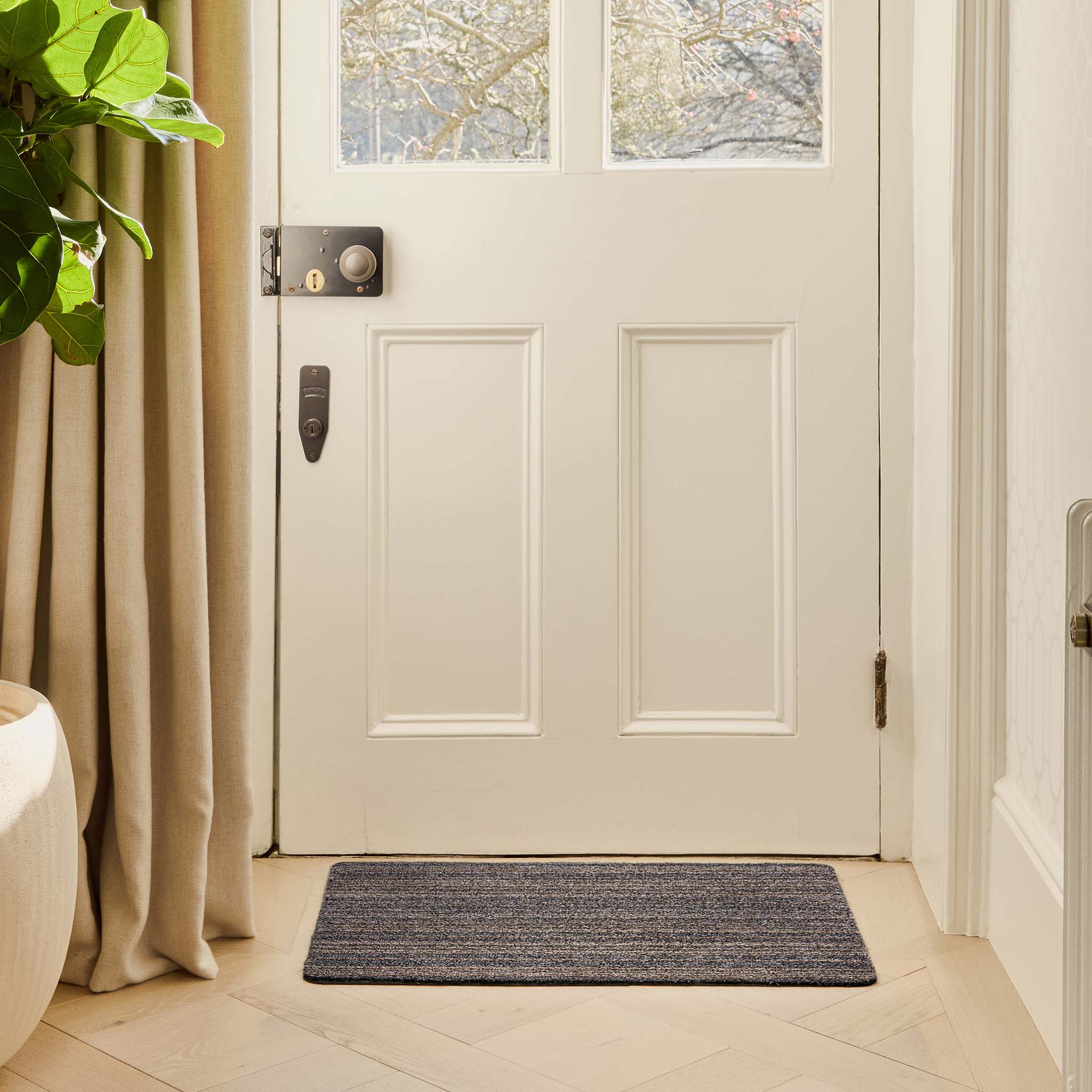 Candy Slate Stripe Washable Doormat - Image 2