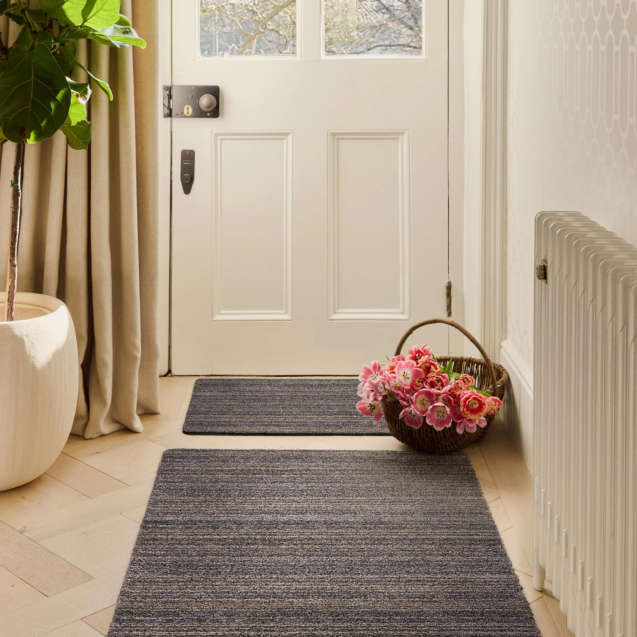 Candy Slate Stripe Washable Doormat - Image 3