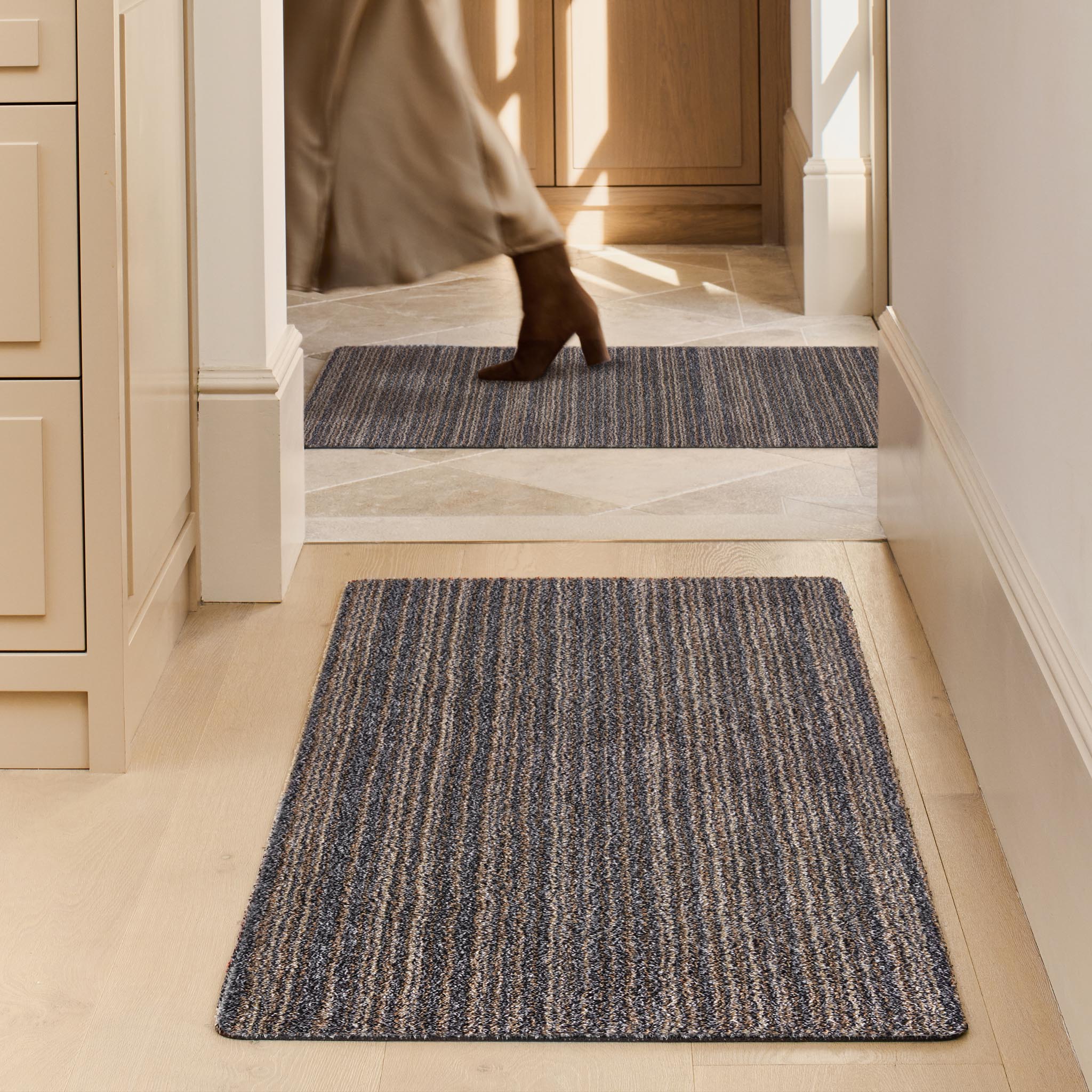 Candy Slate Stripe Washable Runner - Image 2