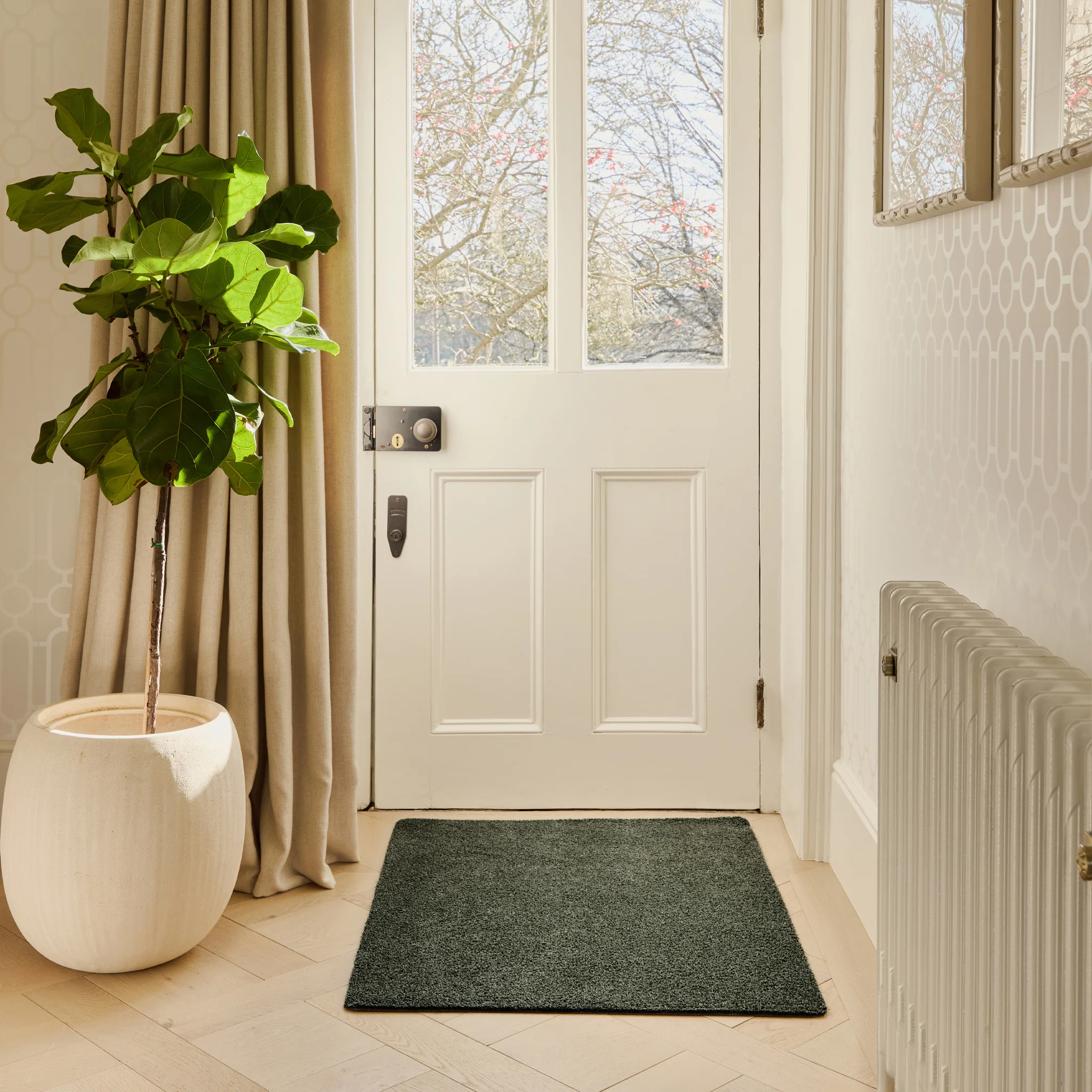 Plain Fleck - Sage Green Doormat - Image 2