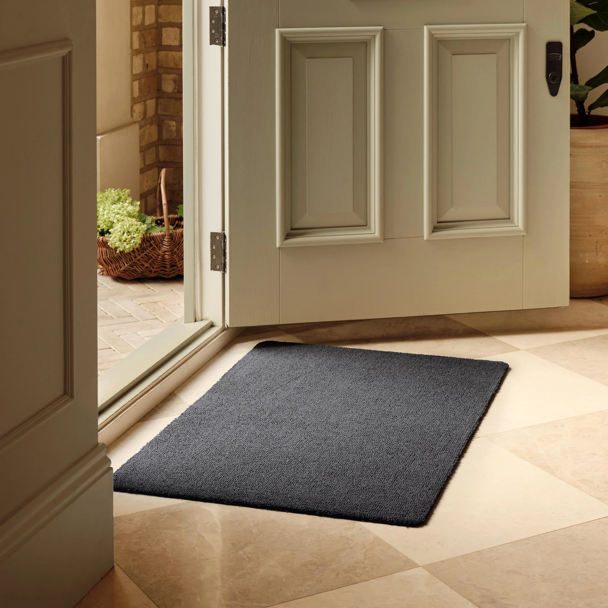 Sense Charcoal Washable Doormat - Image 2