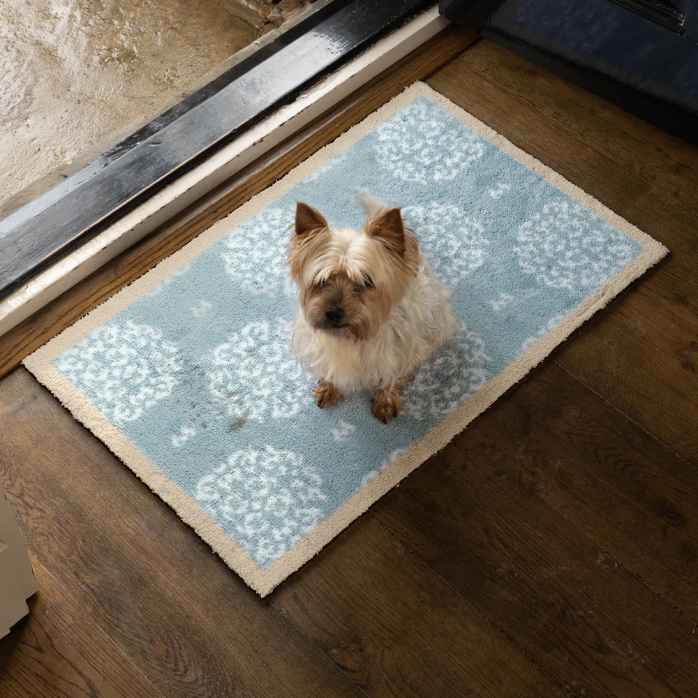 Home 15 Blue Washable Doormat - Image 2
