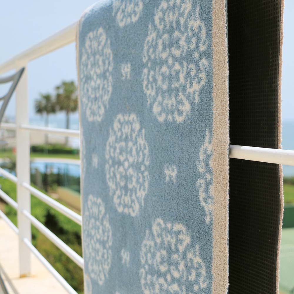 Home 15 Blue Washable Runner - Image 3