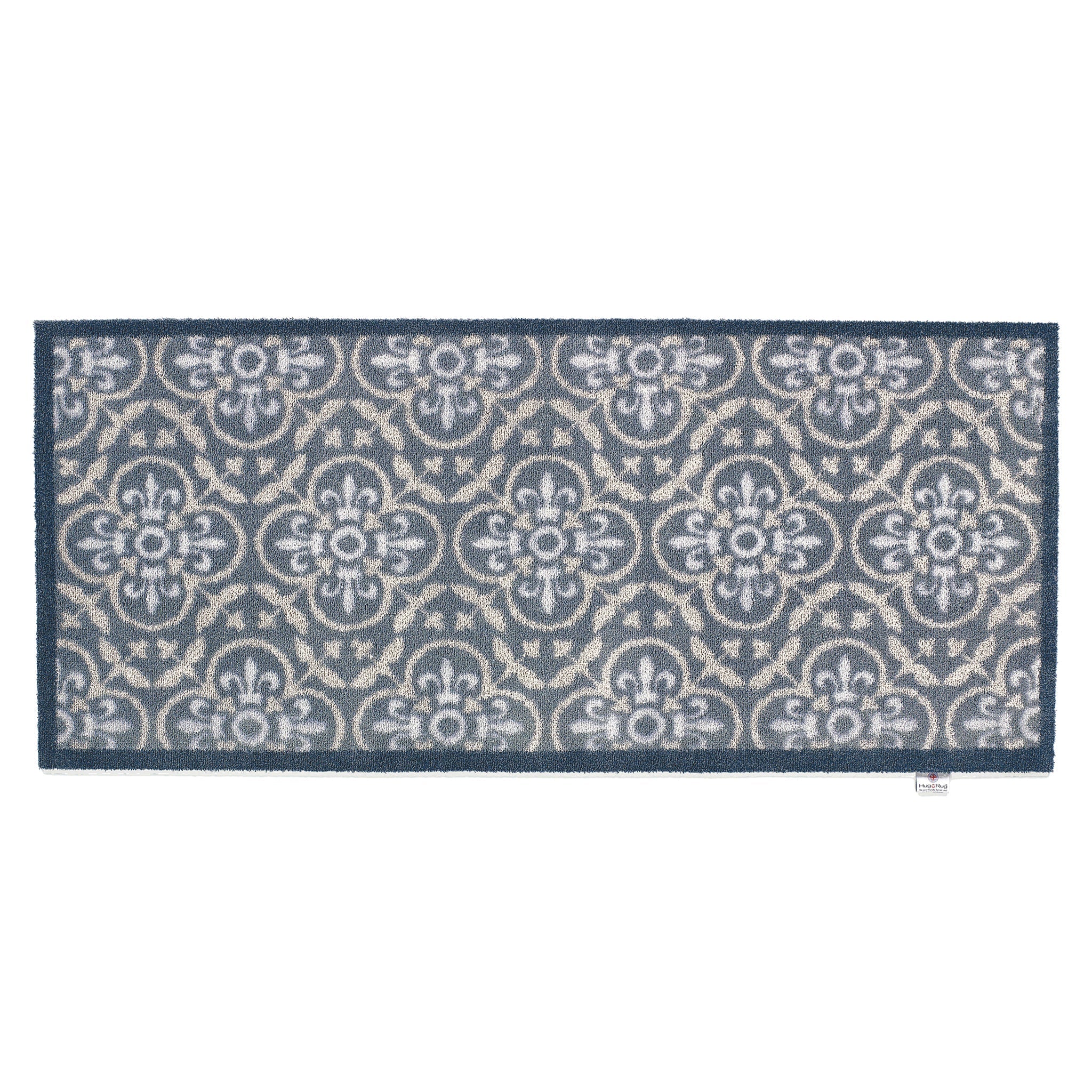 Home 40 Grey Washable Runner