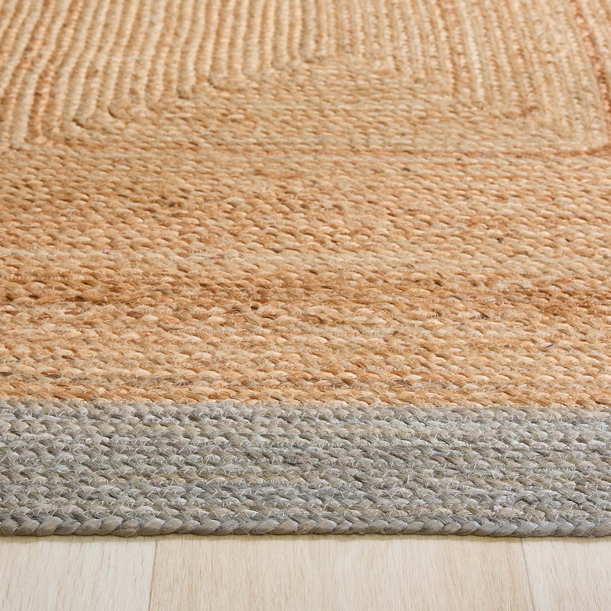 Jute Border Rug Sage Green - Image 5