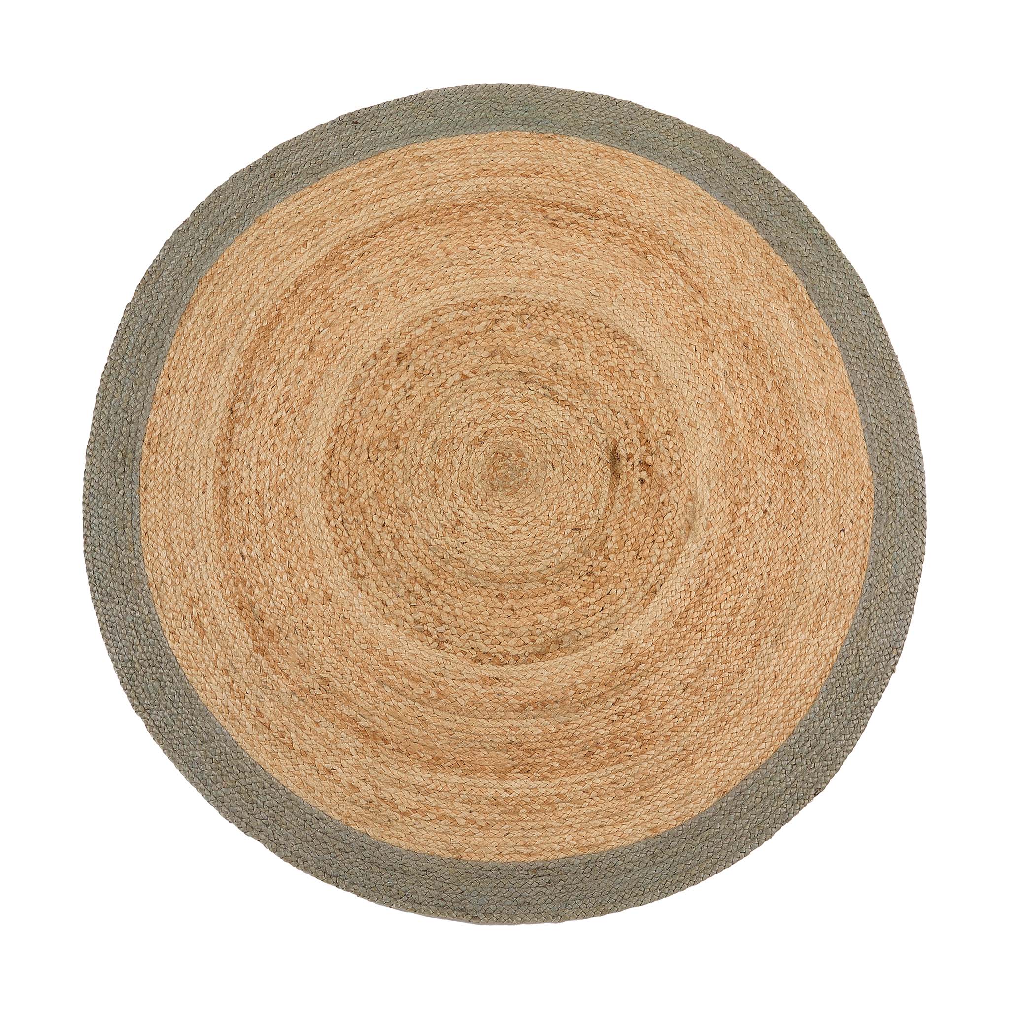 Jute Border Rug Sage Green - Image 8
