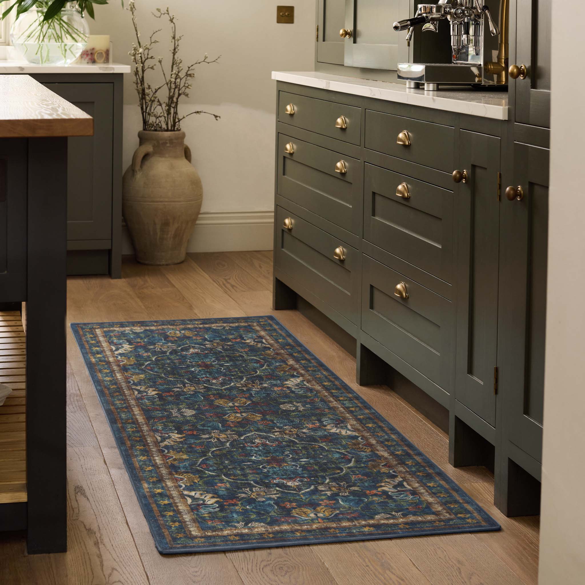 Midnight Paisley Eco-Washable Runner - Image 2