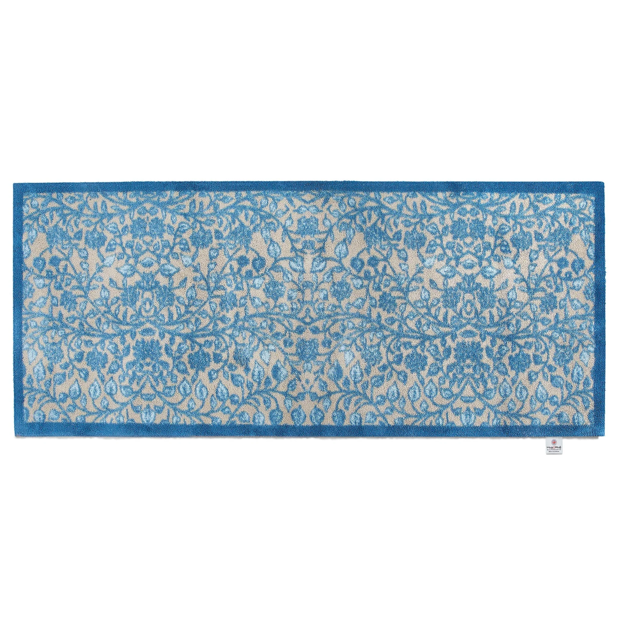 Nature 33 Blue Washable Runner