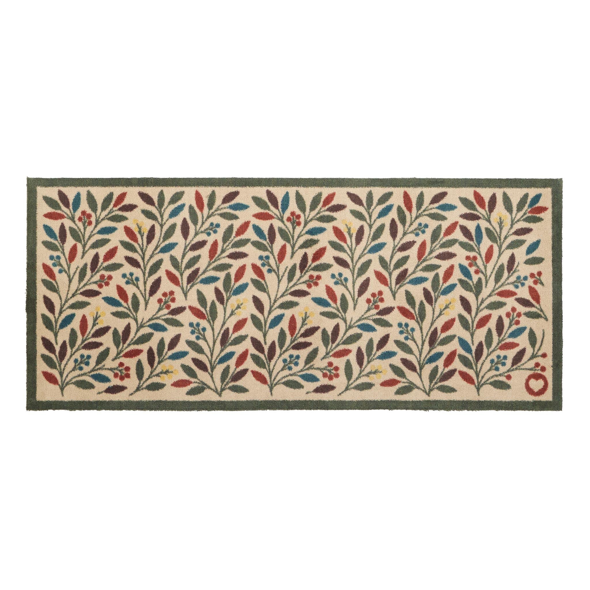 Olive Branch Washable Runner