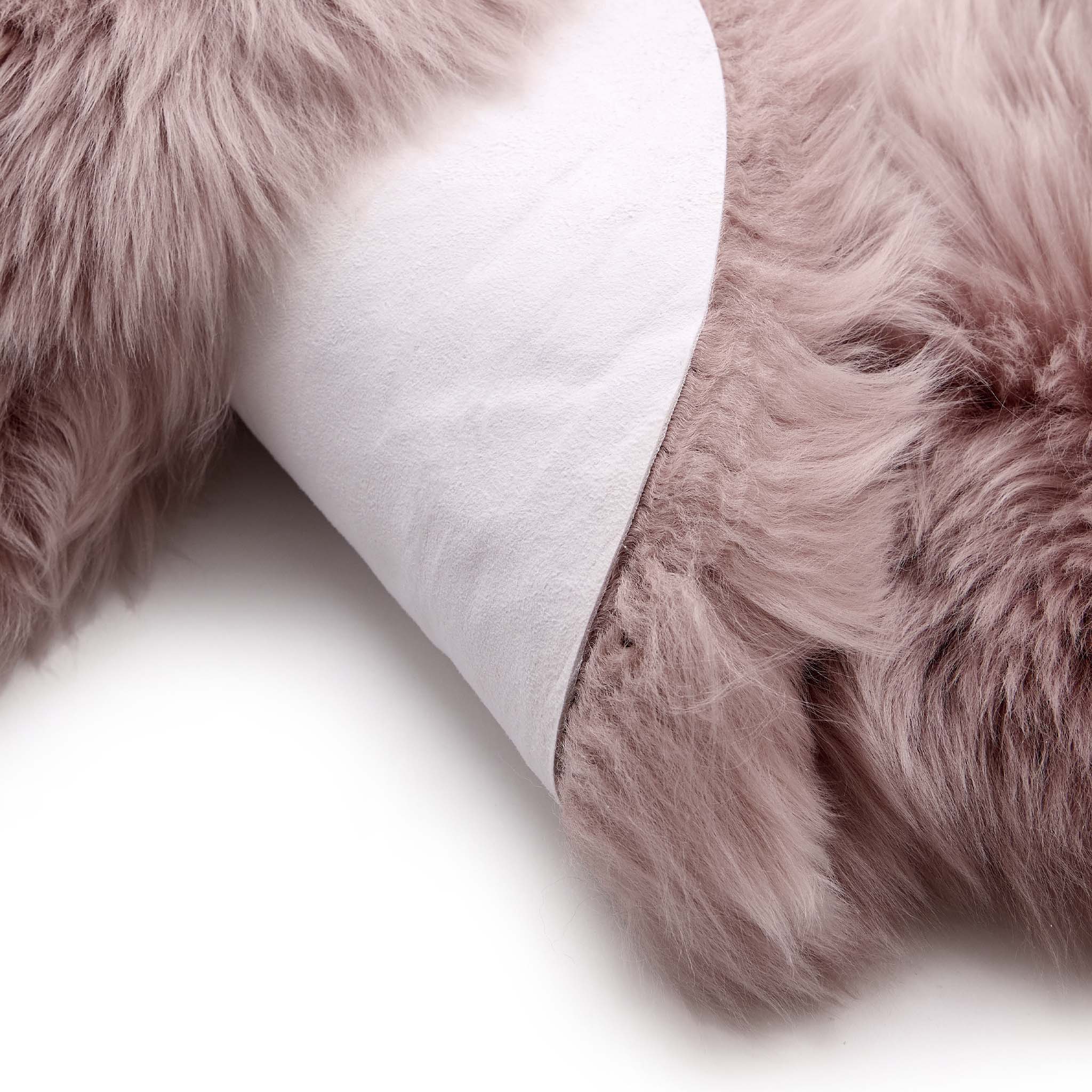 Genuine Sheepskin Rug Adobe Rose - Image 6
