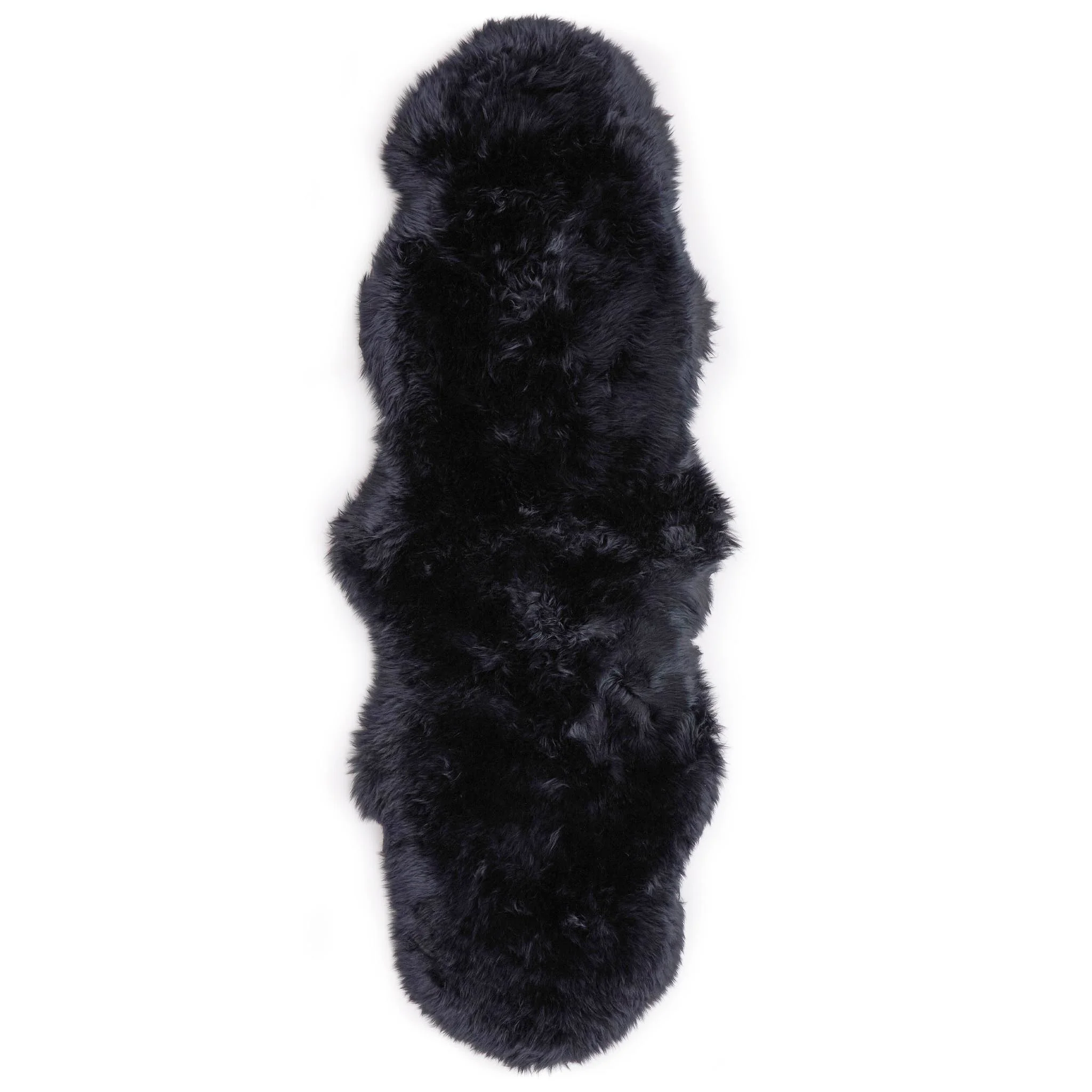 Genuine Sheepskin Rug Black - Image 7