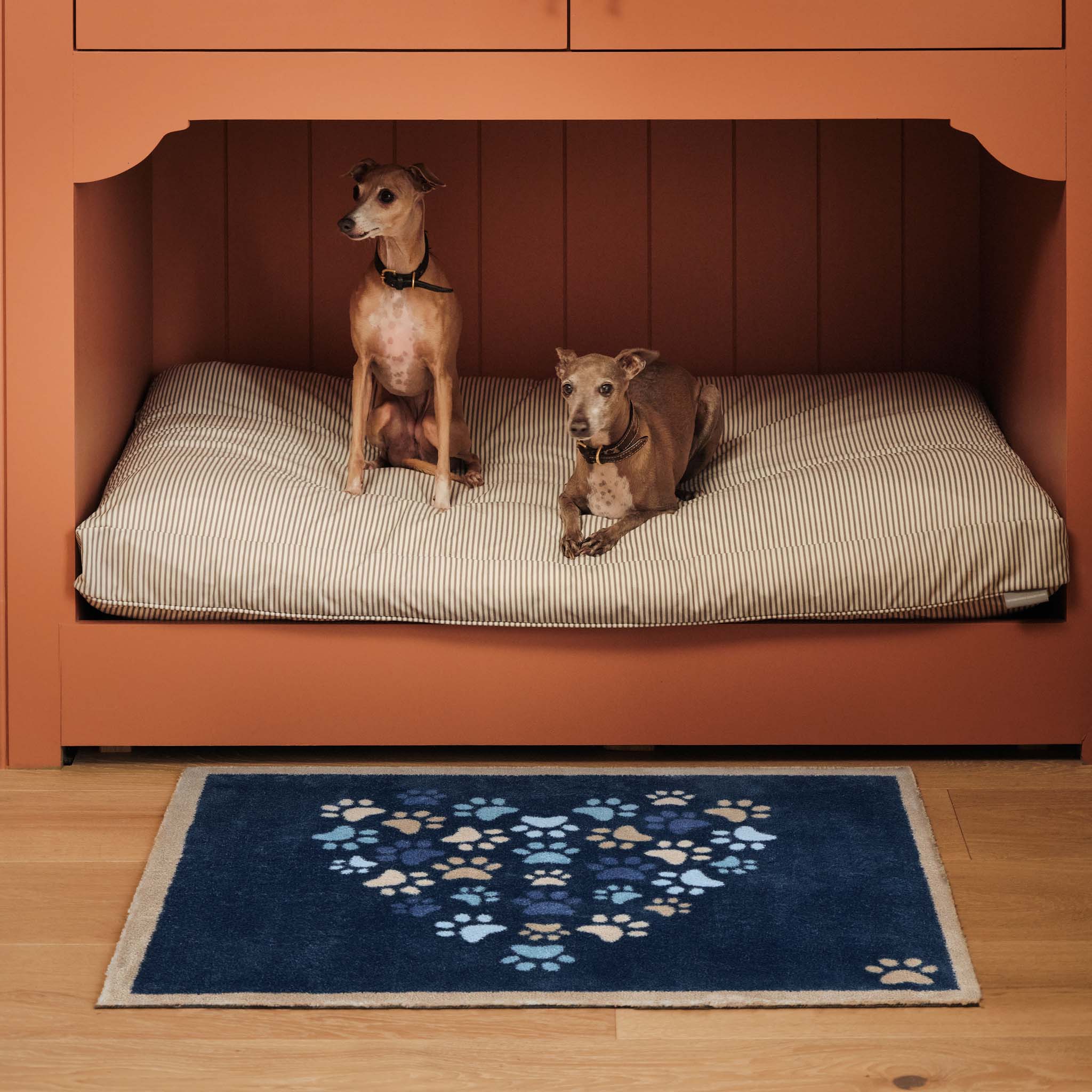 Paws For Love Blue Washable Doormat - Image 2